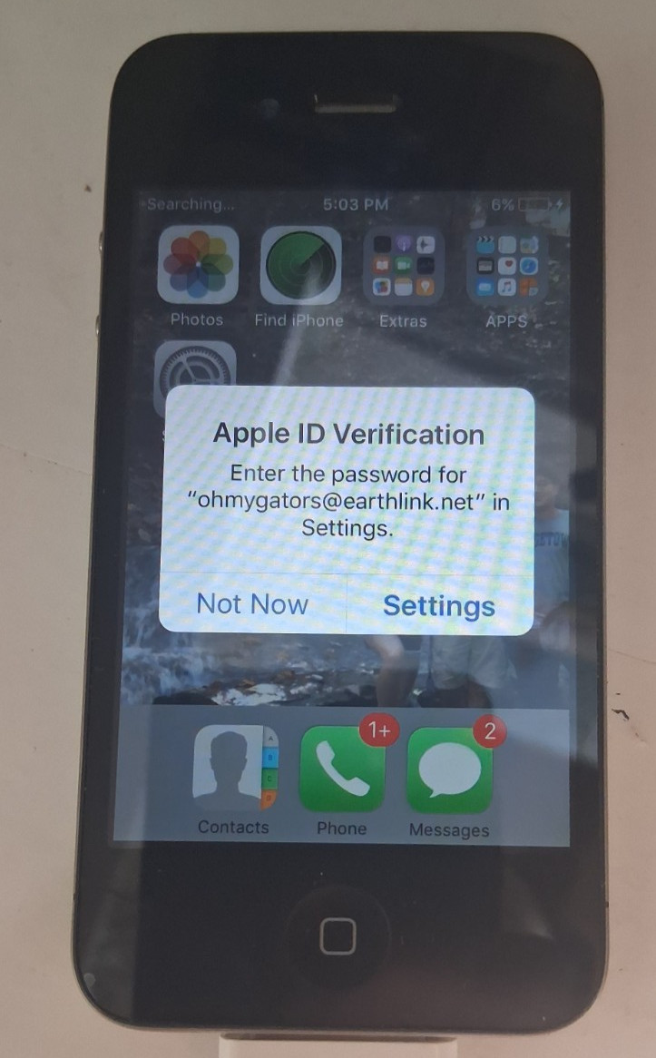 Apple iPhone iOS 9.3.6 – A1387 – No Wi-Fi or Bluetooth TESTED works great