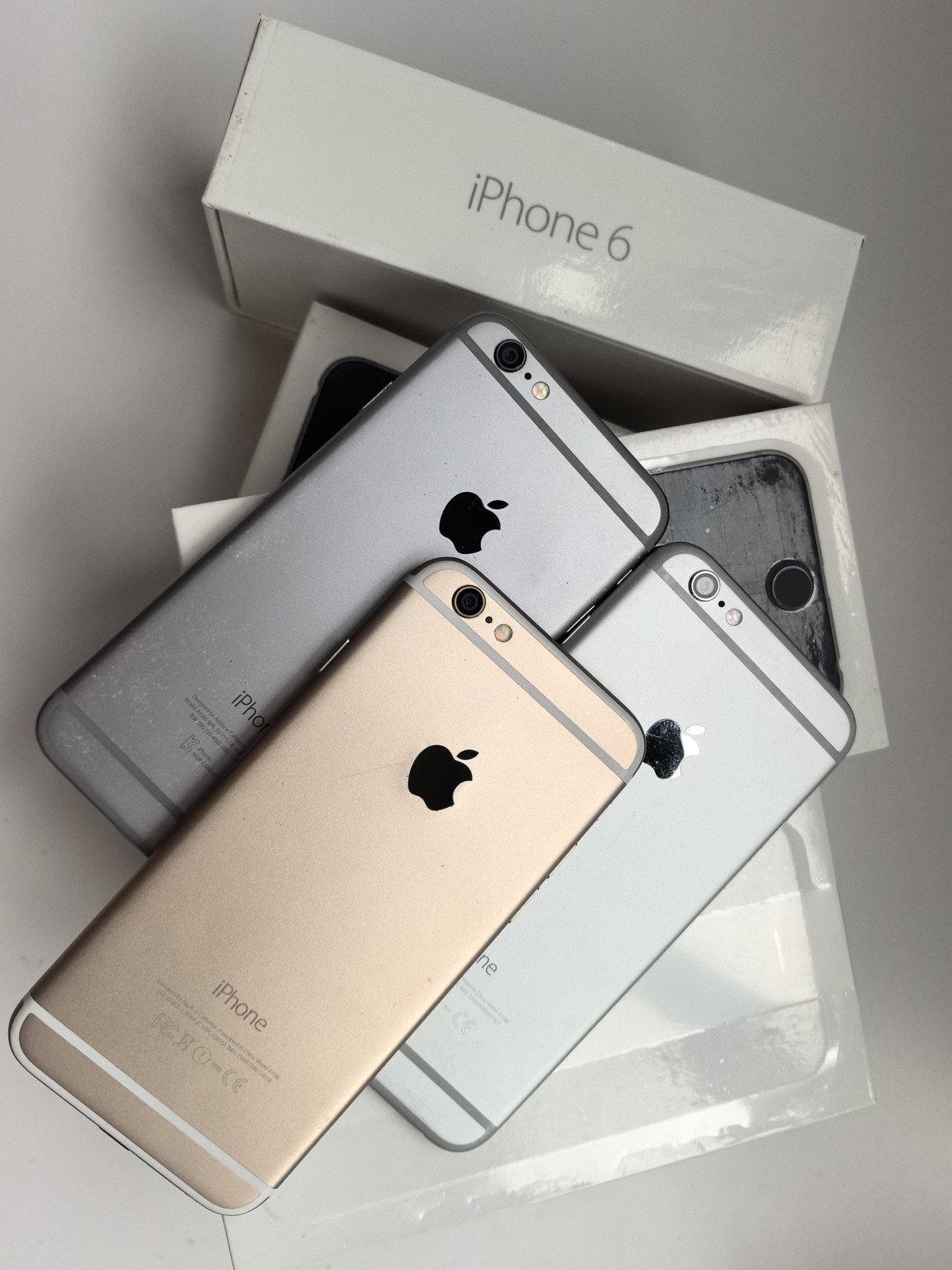 Apple iPhone 6 – 16/32/64/128 GB – Gray Silver Gold (Unlocked) IOS 12 4G Phone