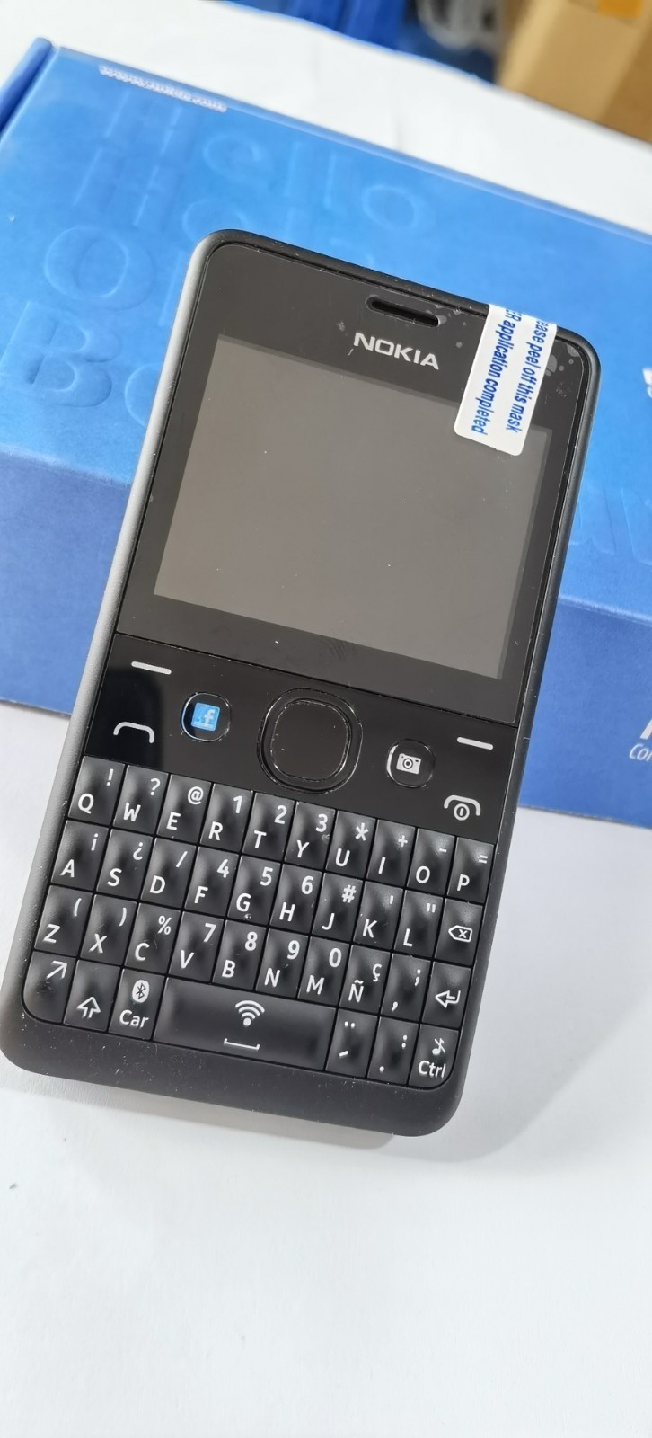 Nokia Asha 210 Unlocked QWERTY Keyboard Bluetooth Dual SIM Cell Phone Tested