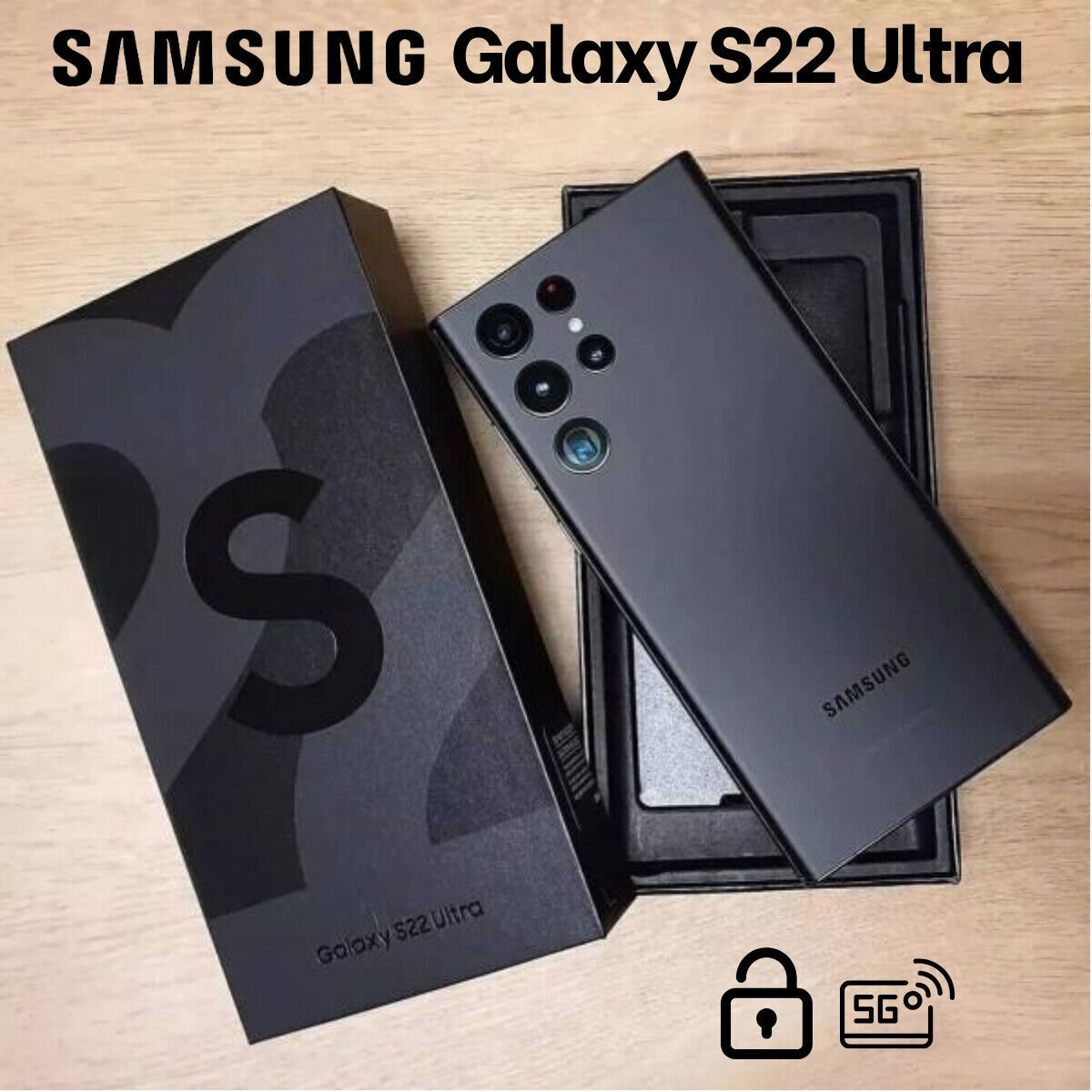 NEW SEALED SAMSUNG GALAXY S23 ULTRA/S22 ULTRA/S24 ULTRA/S23+ 5G FACTORY UNLOCKED
