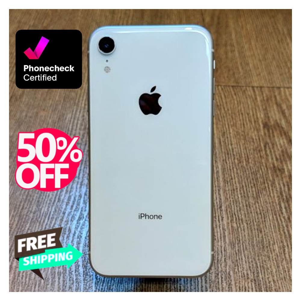 Apple iPhone XR 64GB GSM|CDMA Unlocked Verizon 4G T-Mobile 🍏Very Good