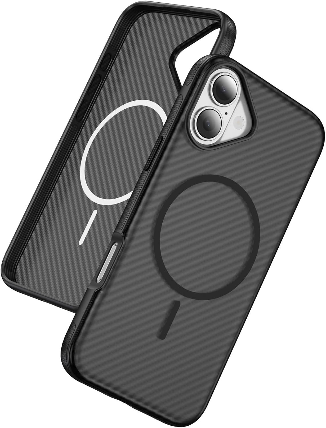 iPhone 17 Case 6.3″ Shockproof Protective Phone Cover Compatible with Mag Safe