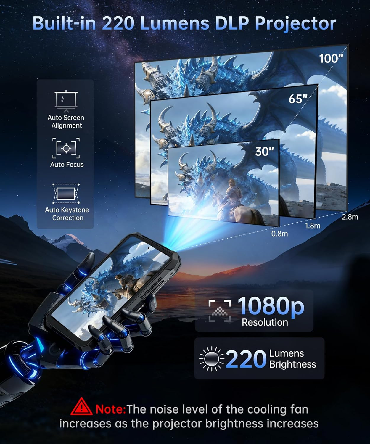 Tank X Rugged Smartphone 5G, IP68 Waterproof Android 15 Unlocked Mobile Cell Pho