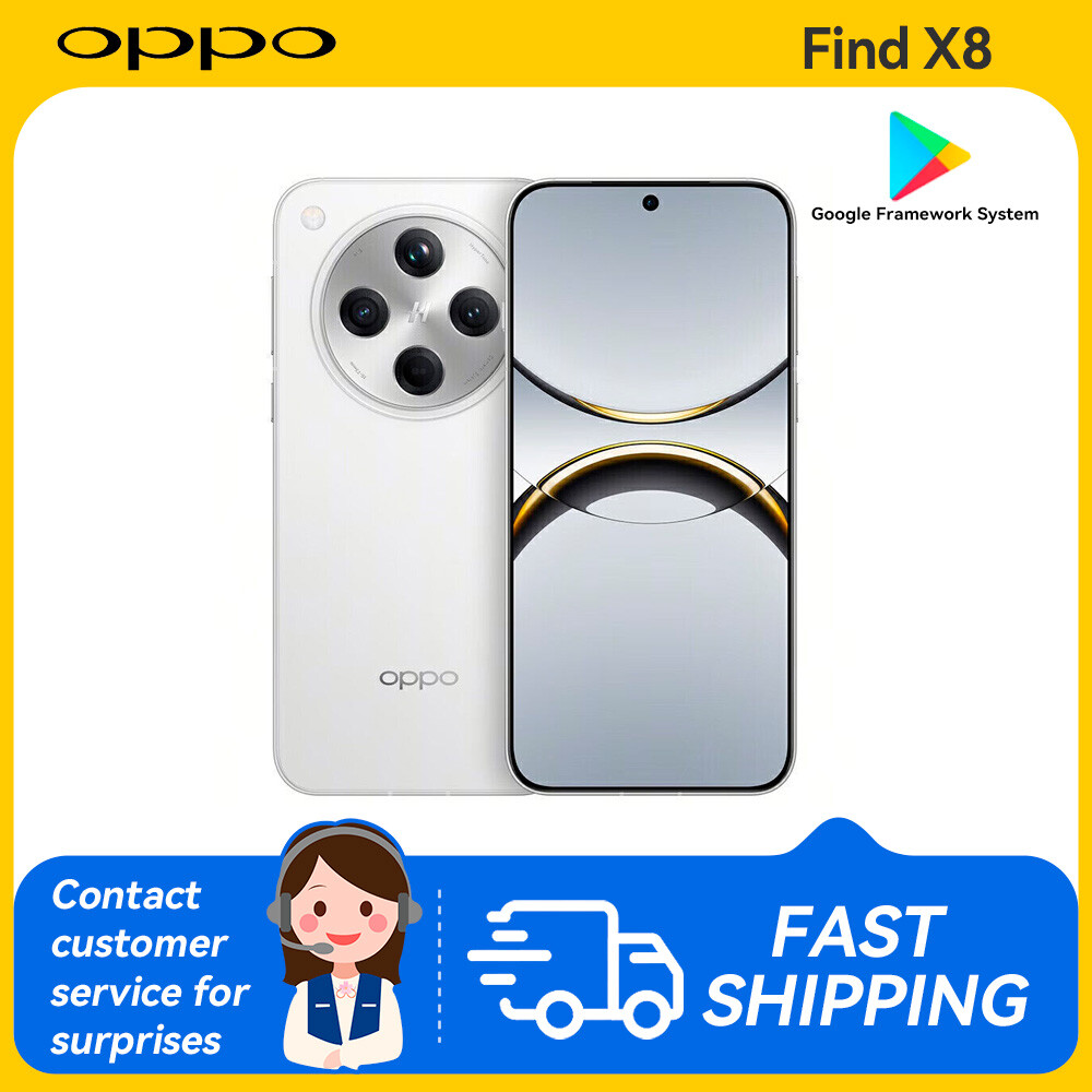 OPPO Find X8 5G Smartphone Android 15 Dimensity 9400 Octa Core GPS NFC Touch ID