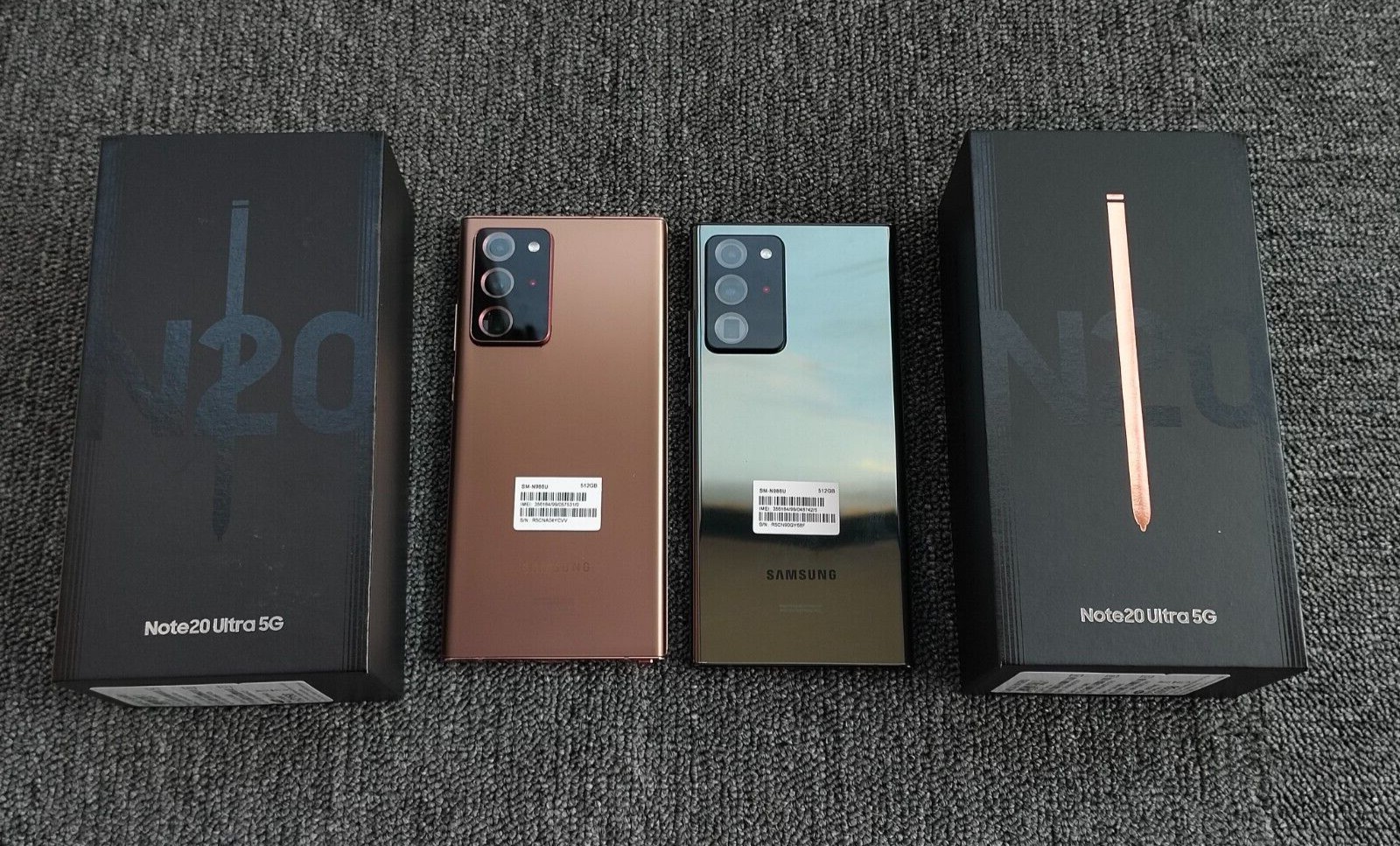 New Sealed Samsung Note20 Ultra 5G SM-N986U1 Factory Unlocked US Stock