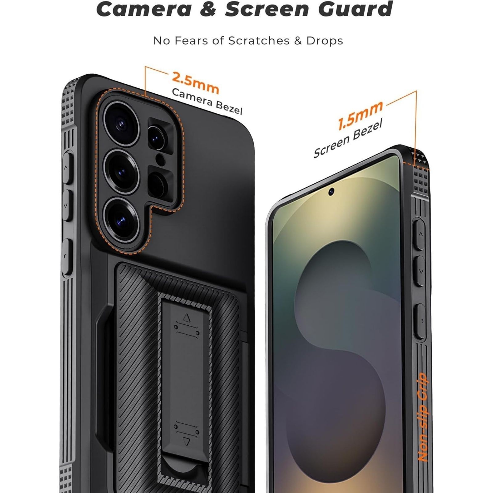 For Samsung Galaxy S26 Ultra Case Wallet Heavy Duty ArmorShockproof Rugged Cover