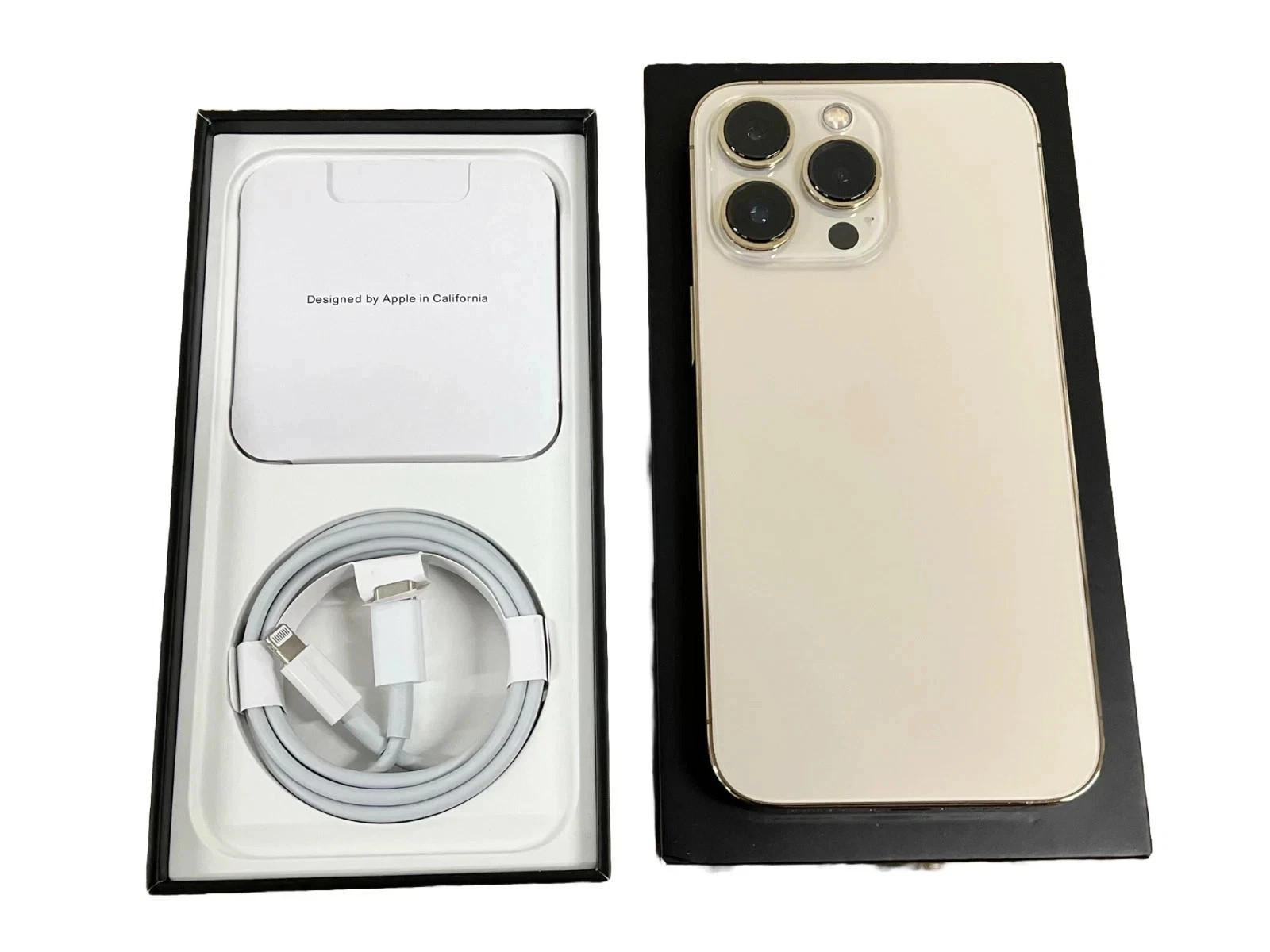 Apple iPhone 13 PRO A2483 Factory Unlocked 512GB 256GB 100% Battery Open Box