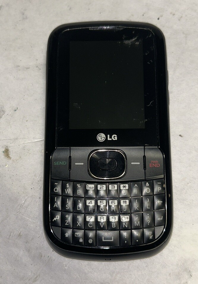 LG 500G – Black (TracFone) AS IS Unit Powers On