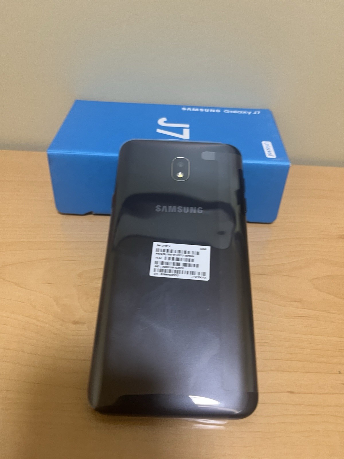 Samsung Galaxy J7 32GB Black SM-J737U 5.5in 13MP 2GB Unlocked Phone w/ Box