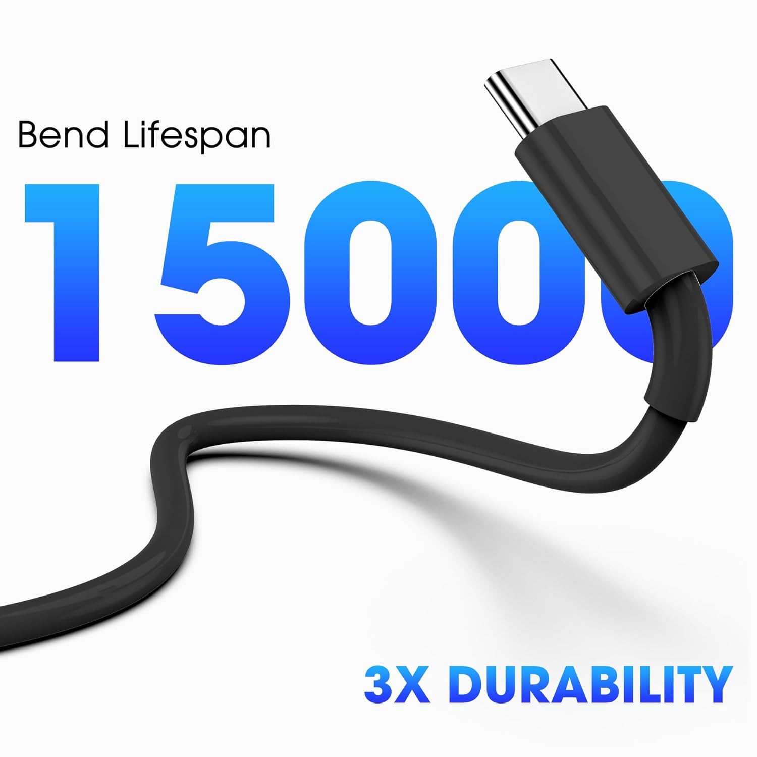 Apple USB C to USB C Charging Cable 3Pack 6ft, USBC Fast Charger Cord, 60W Type-