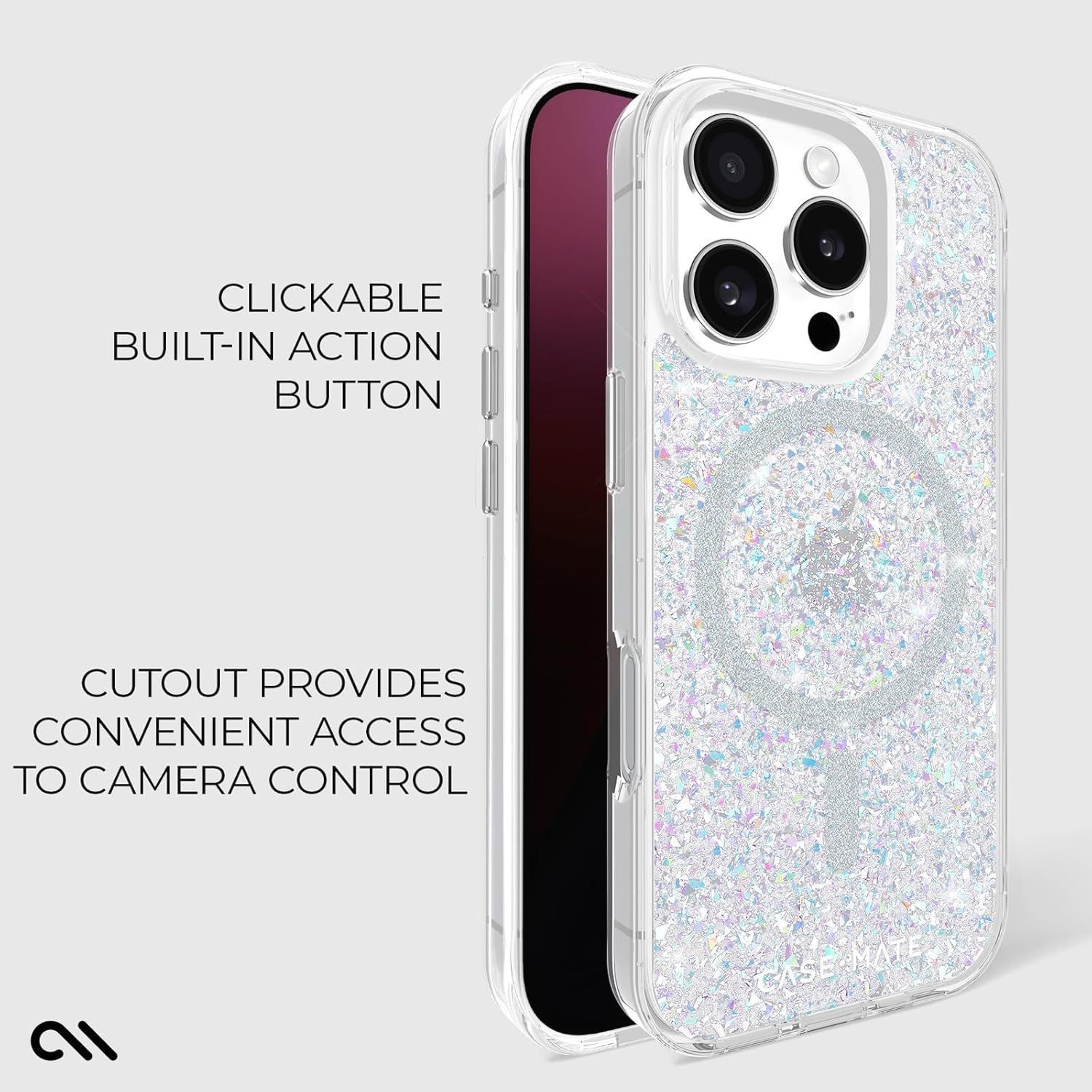 iPhone 16 Pro Case – Twinkle Disco | Stylish Phone Case with 12ft Drop Protectio