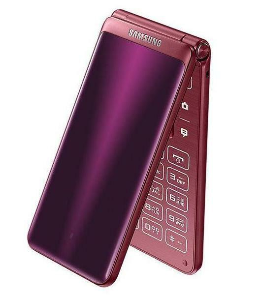 Original Samsung Galaxy Folder 2 G1650 Dual SIM Unlocked 2GB+16GB Red Phone A+