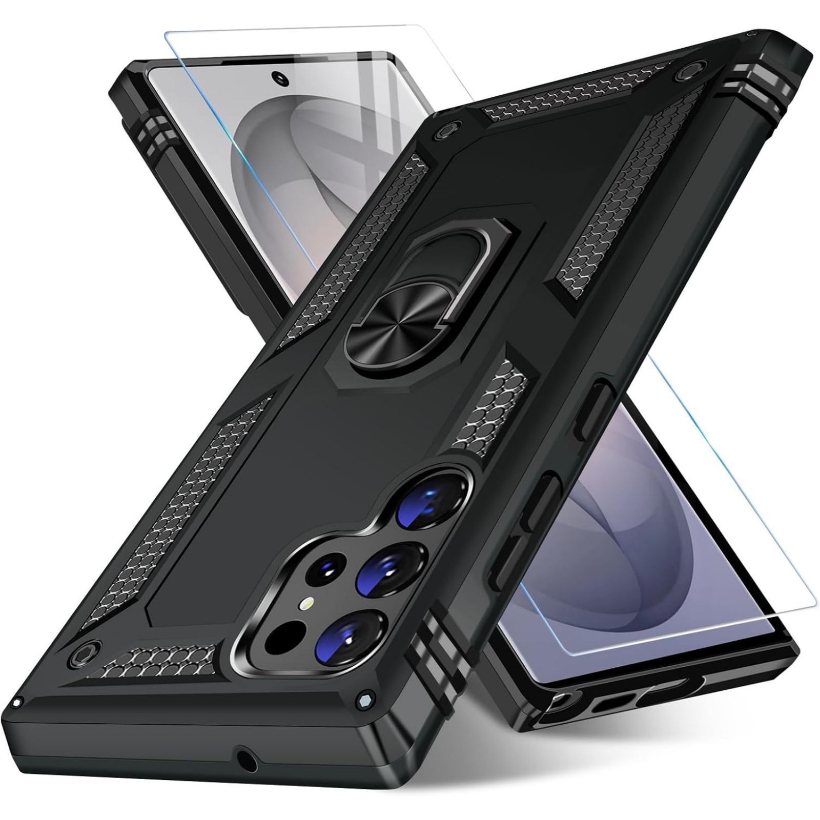For Samsung Galaxy S26 Ultra Case with Screen Protector Heavy Duty Rugged Cover