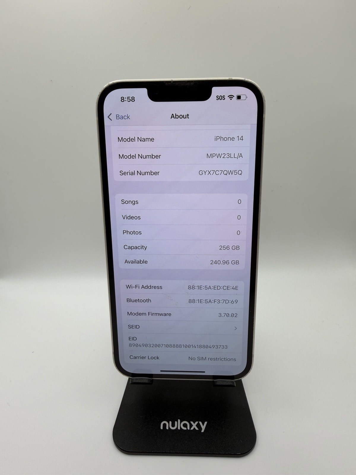 Apple iPhone 14 256GB Unlocked – Starlight