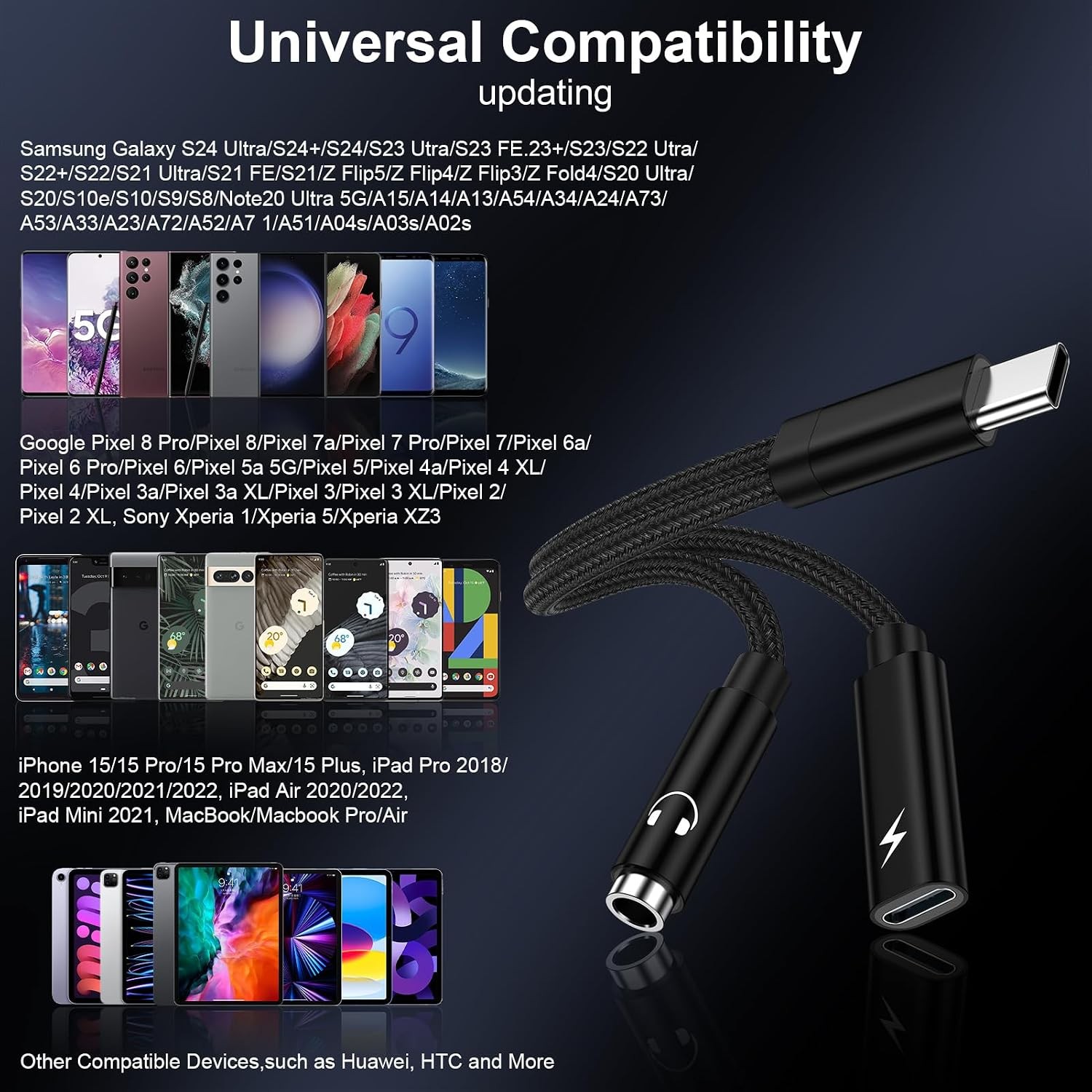 60W USB-C Fast Charger Adapter for Samsung Galaxy A17 A56 A55 A35