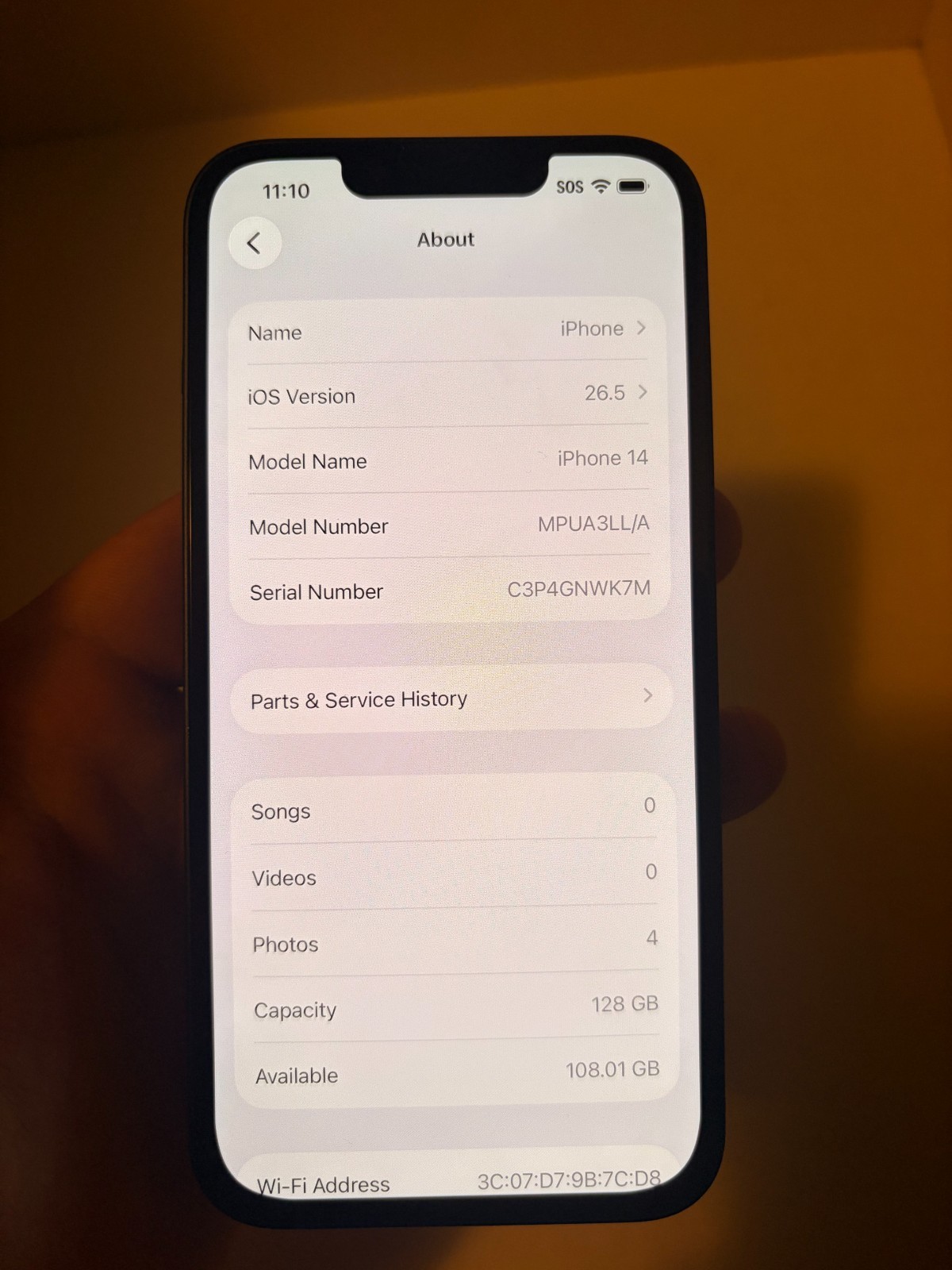 Apple iPhone 14 – 128 GB – Midnight (Unlocked)