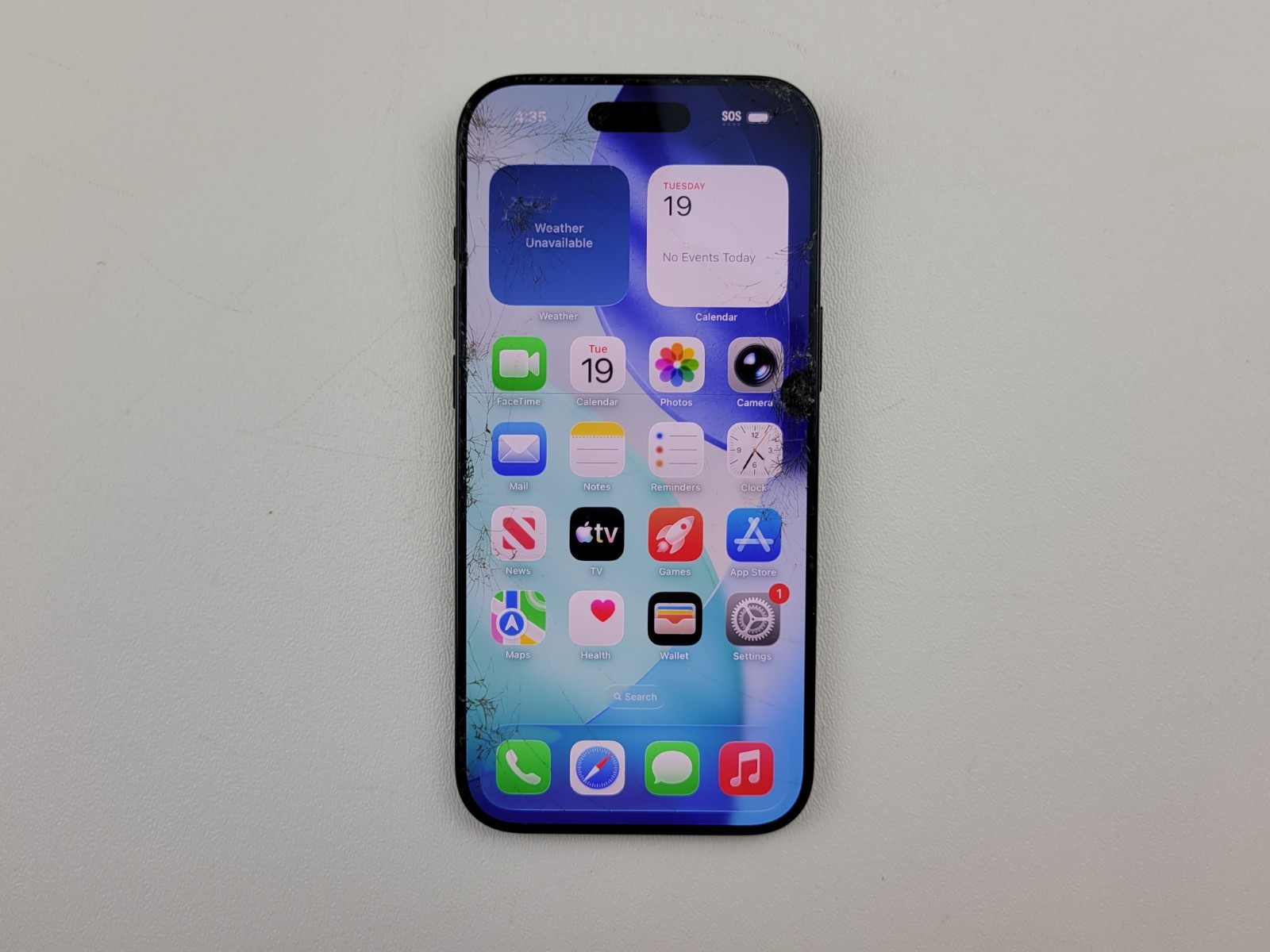 Apple iPhone Air (A3260) 256GB (C-Spire) – *DAMAGED* – Clean IMEI – H7799