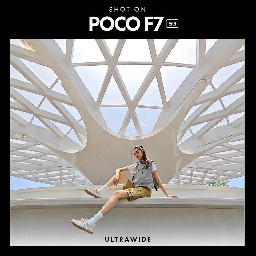 POCO F7 5G (Black, 256 GB 12 GB ) 8s Gen 4 Processor NFC 6.83″ Global Version.