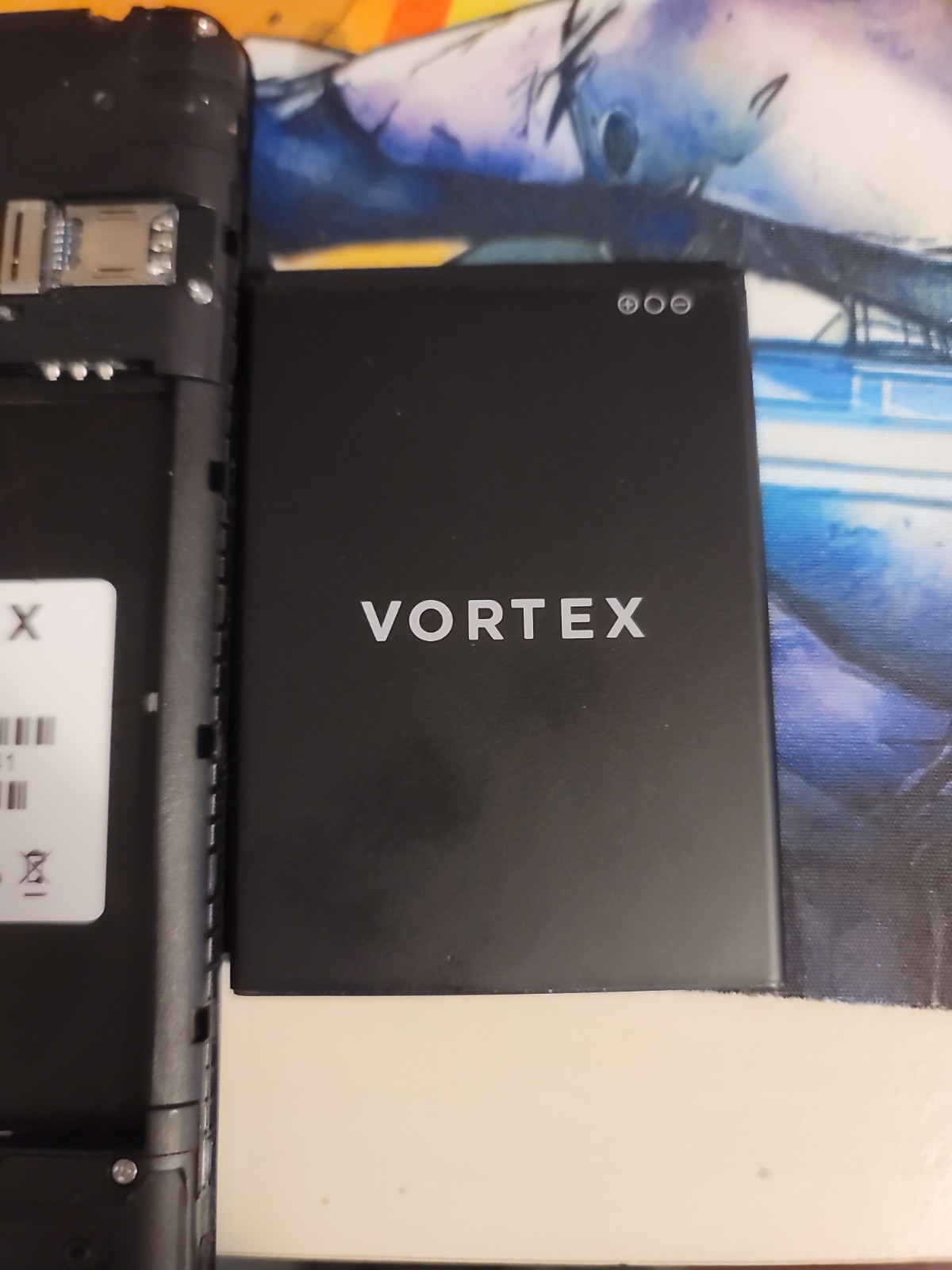 Vortex Cellular ZG55 32GB (CARRIER UNKNOWN) Budget Android Smartphone Parts Only