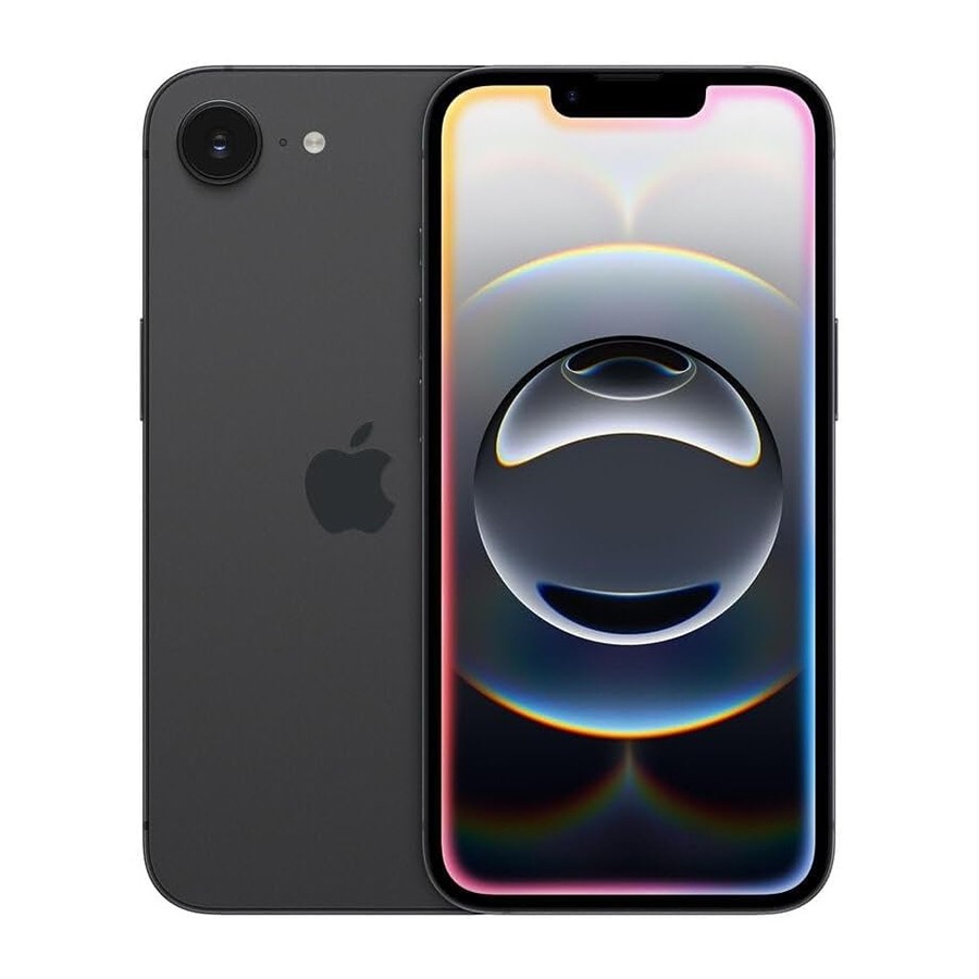 Apple 90%+ Battery iPhone 16e 512GB Unlocked 6.1″ (Black) A3212 w/Year Warranty