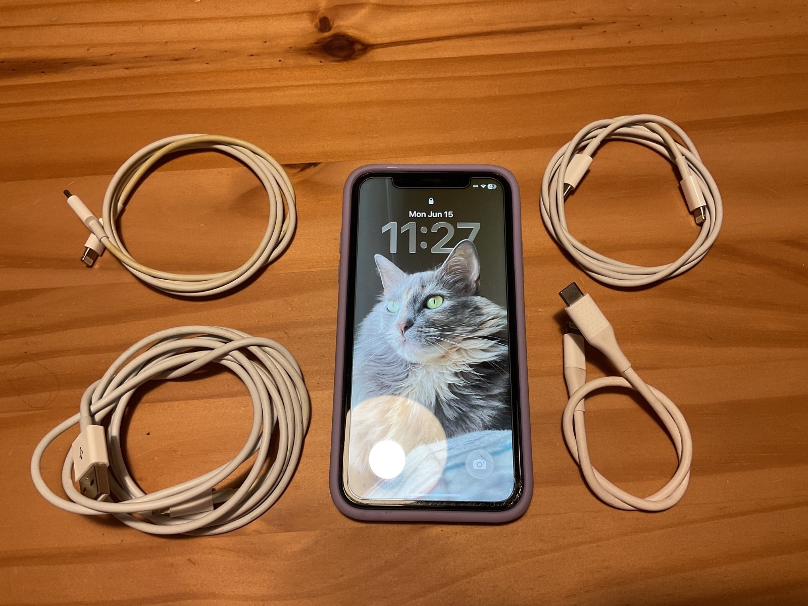 Apple iPhone 11 – 128 GB – Purple (Unlocked)