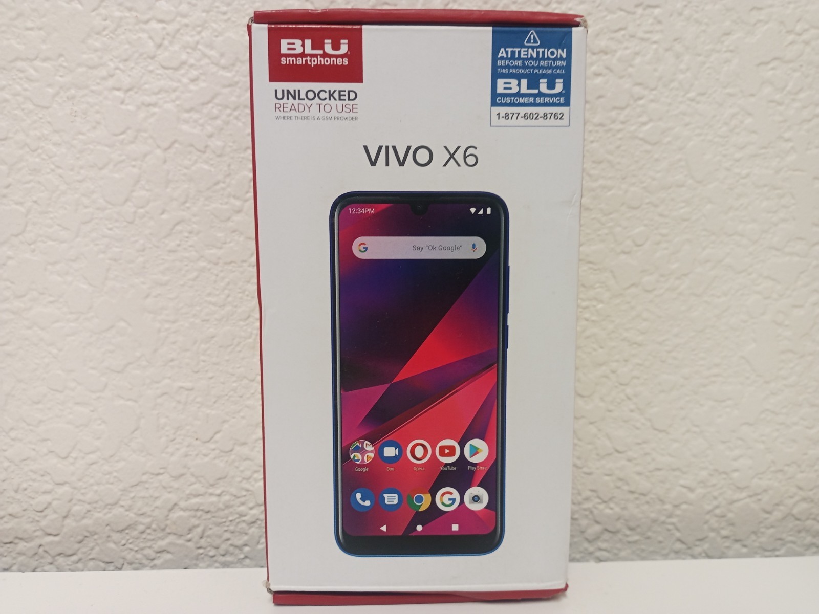 BLU Vivo X6 Unlocked 6.1″ HD 64 GB Dual Camera Unlocked