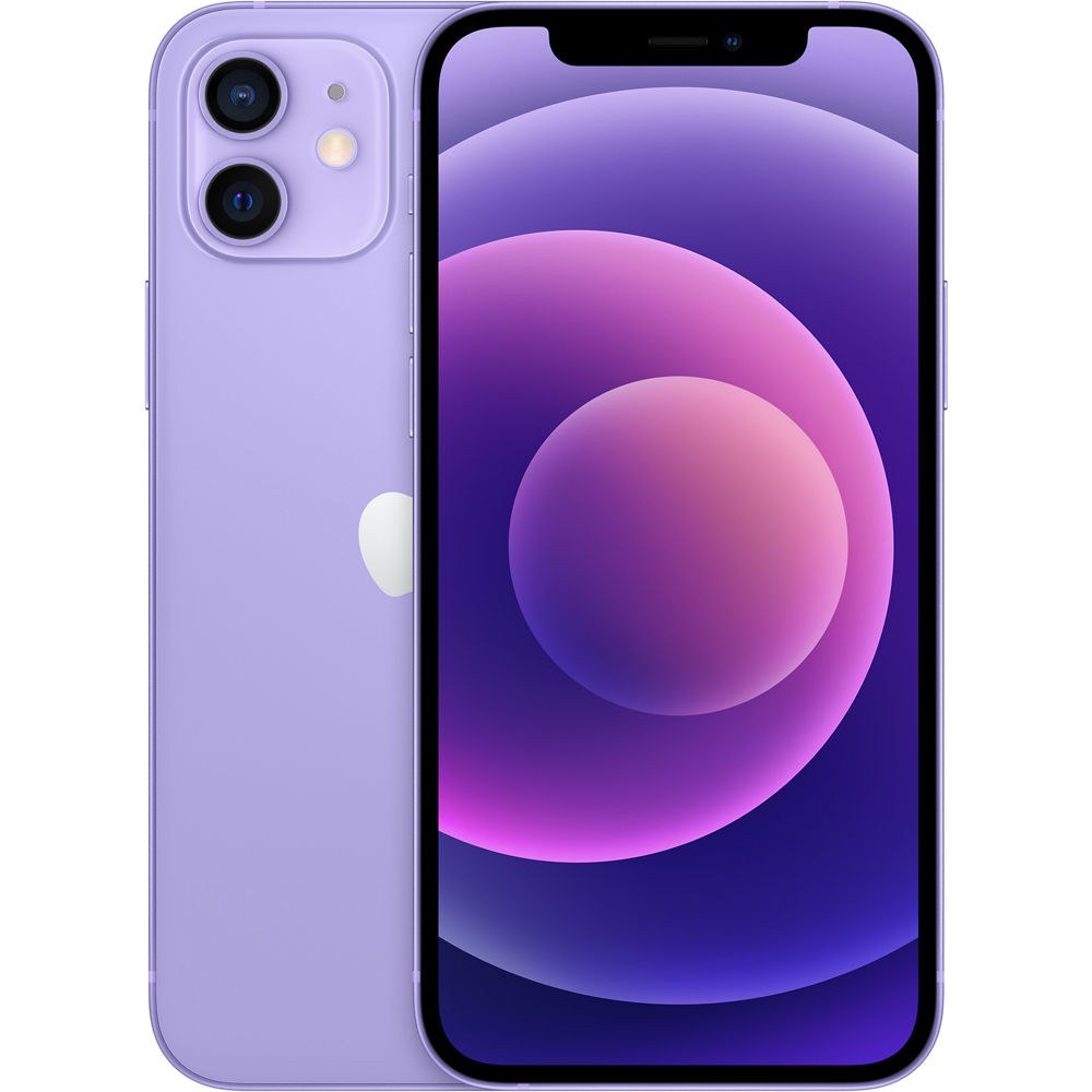 Apple iPhone 12 Purple 64GB Very Good – Refurbished – Unlocked