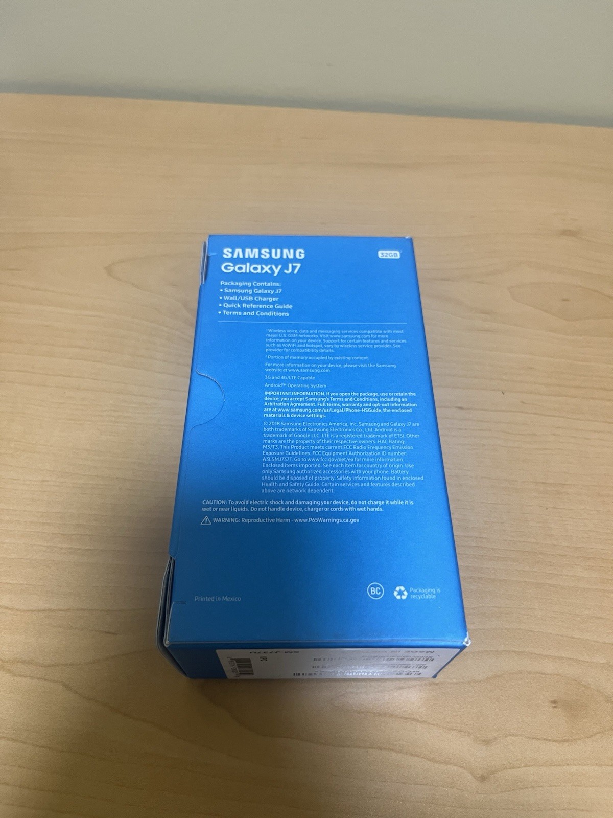 Samsung Galaxy J7 32GB Black SM-J737U LTE Unlocked Android Smartphone 13MP