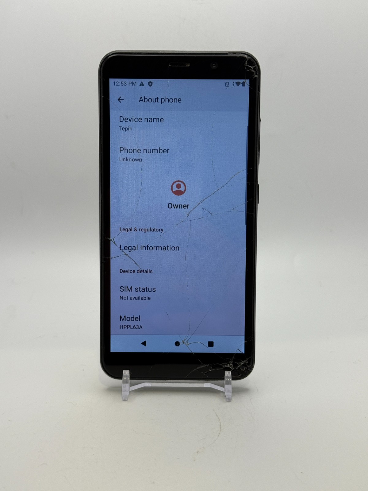 Hot Pepper HPPL63A – Tepin – 16GB – Gen Mobile – Smartphone – Functional – Used