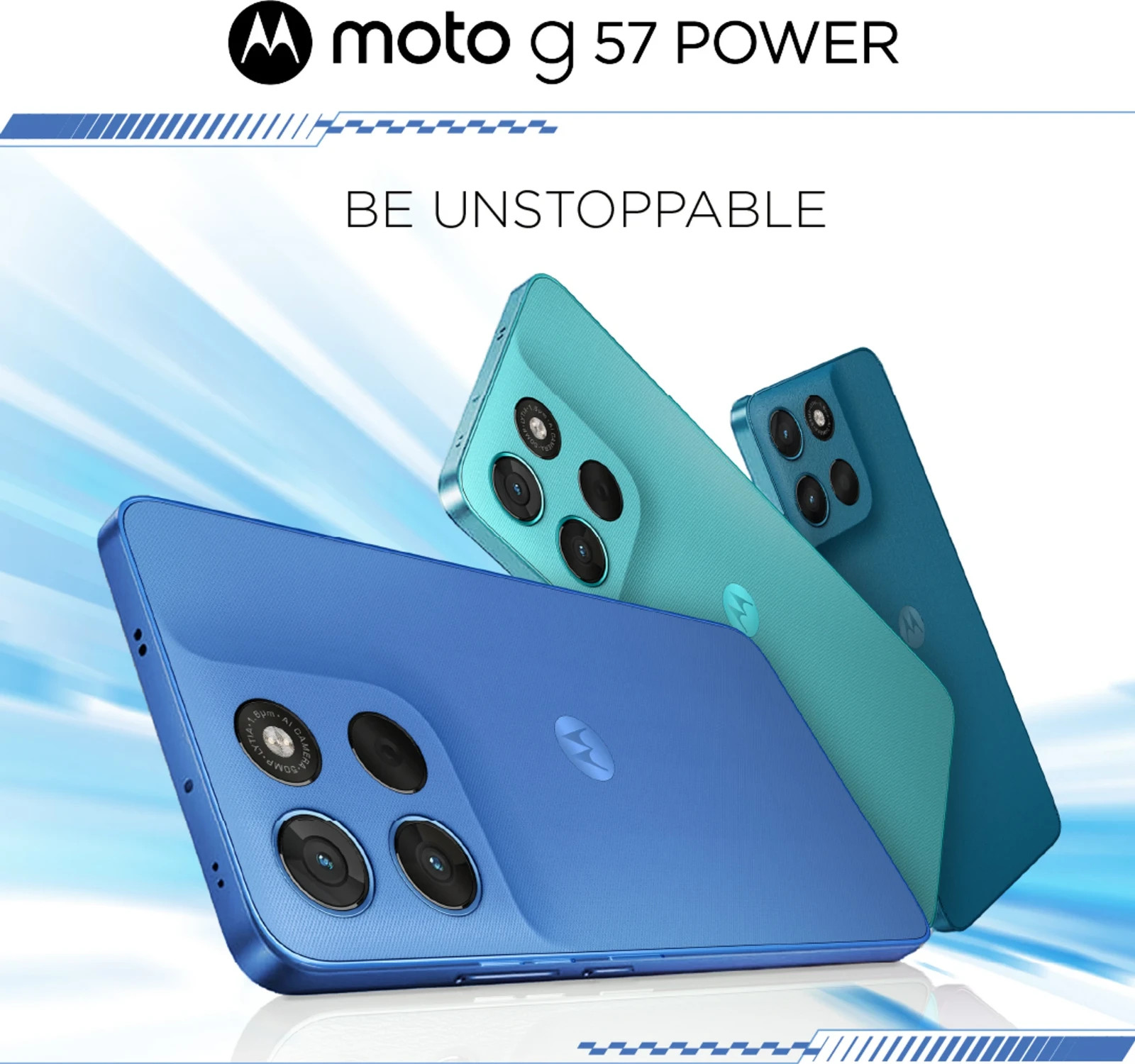MOTOROLA g57 power 5G (Regatta, 128 GB 8GB ) 6s Gen 4 Processor Global Version