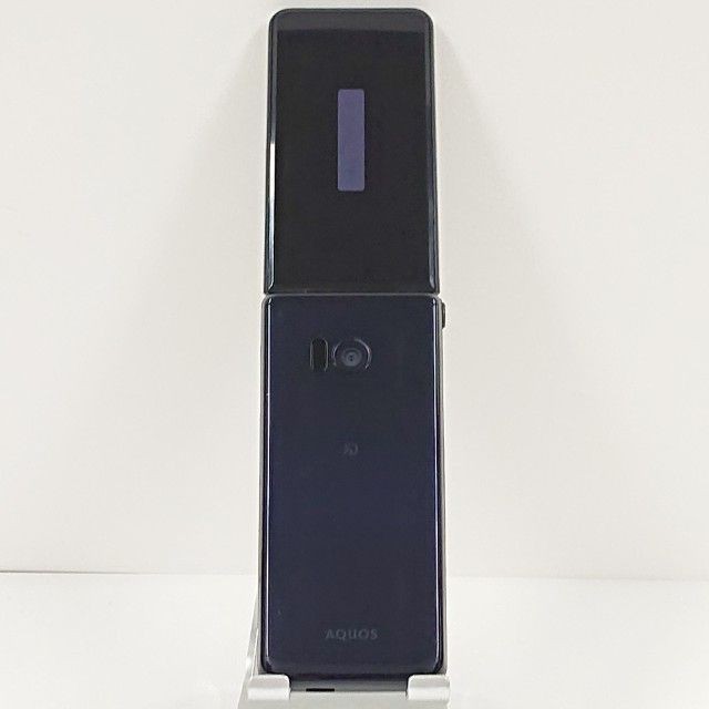 Sharp Aquos Mobile Sh-01J Docomo Blue Black Main Body C20749 Japanese Flip phone
