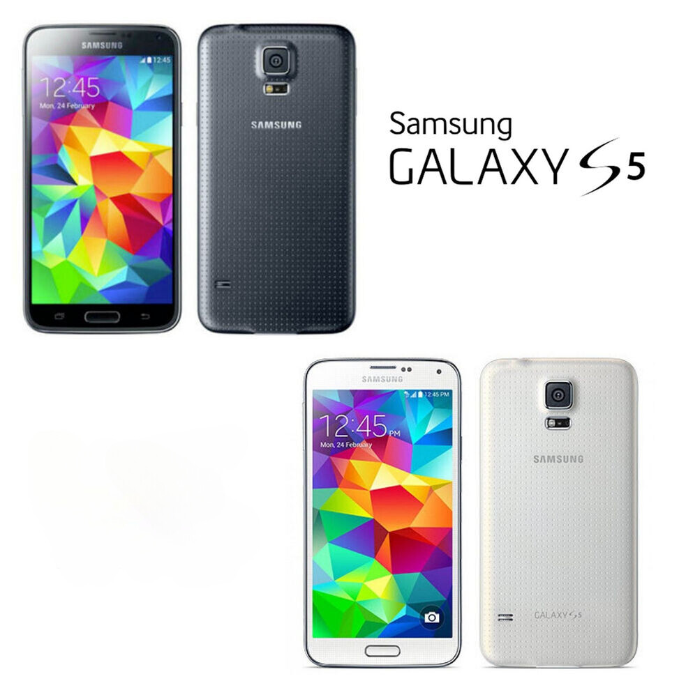 Android Unlocked Samsung Galaxy S5 G900 16GB 4G LTE Phone Original Good Grade B+