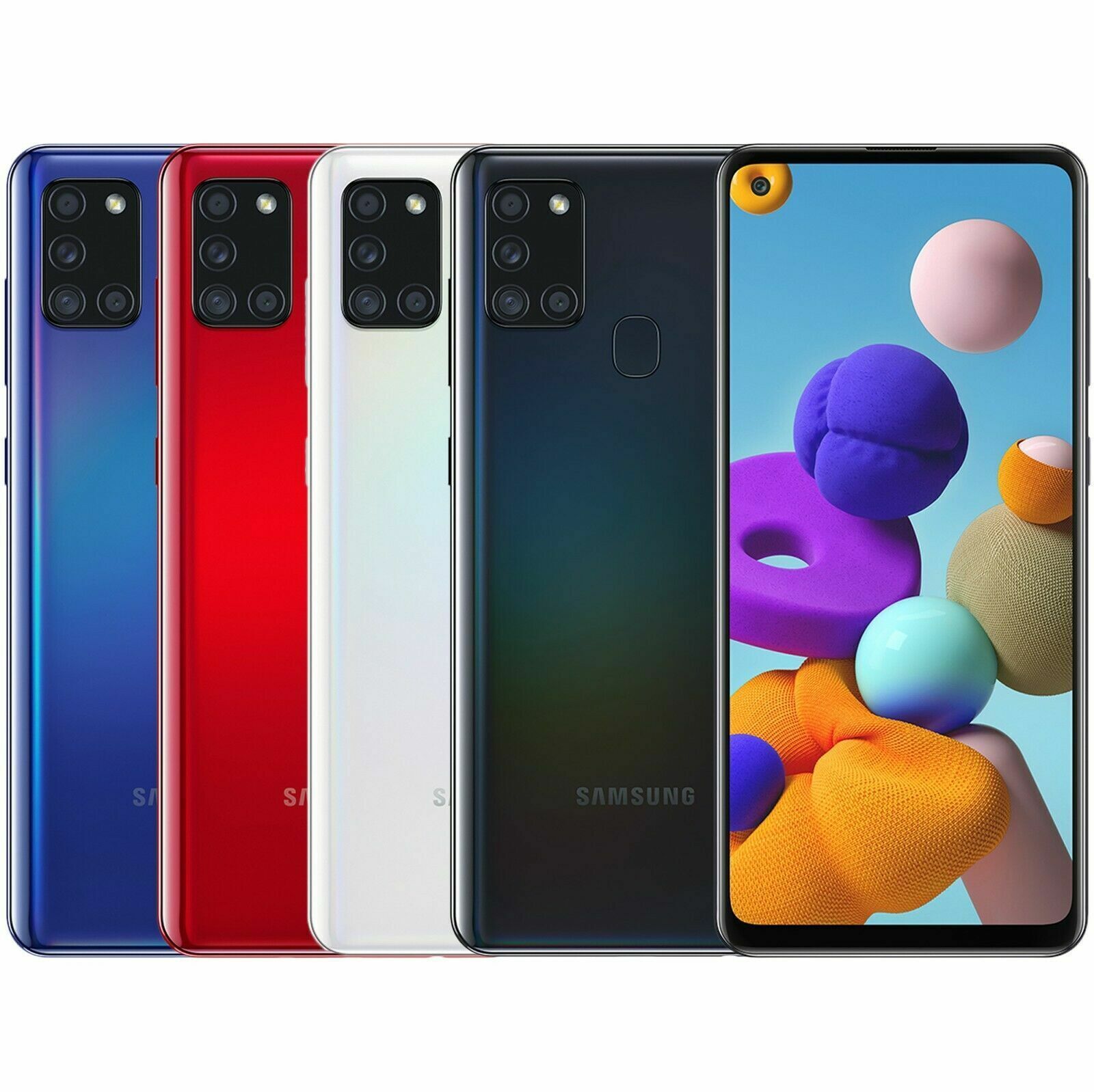 Samsung Galaxy A21s A217 Dual Sim 32GB 64GB ROM 32/64GB 48MP Unlocked Phone 6.5″