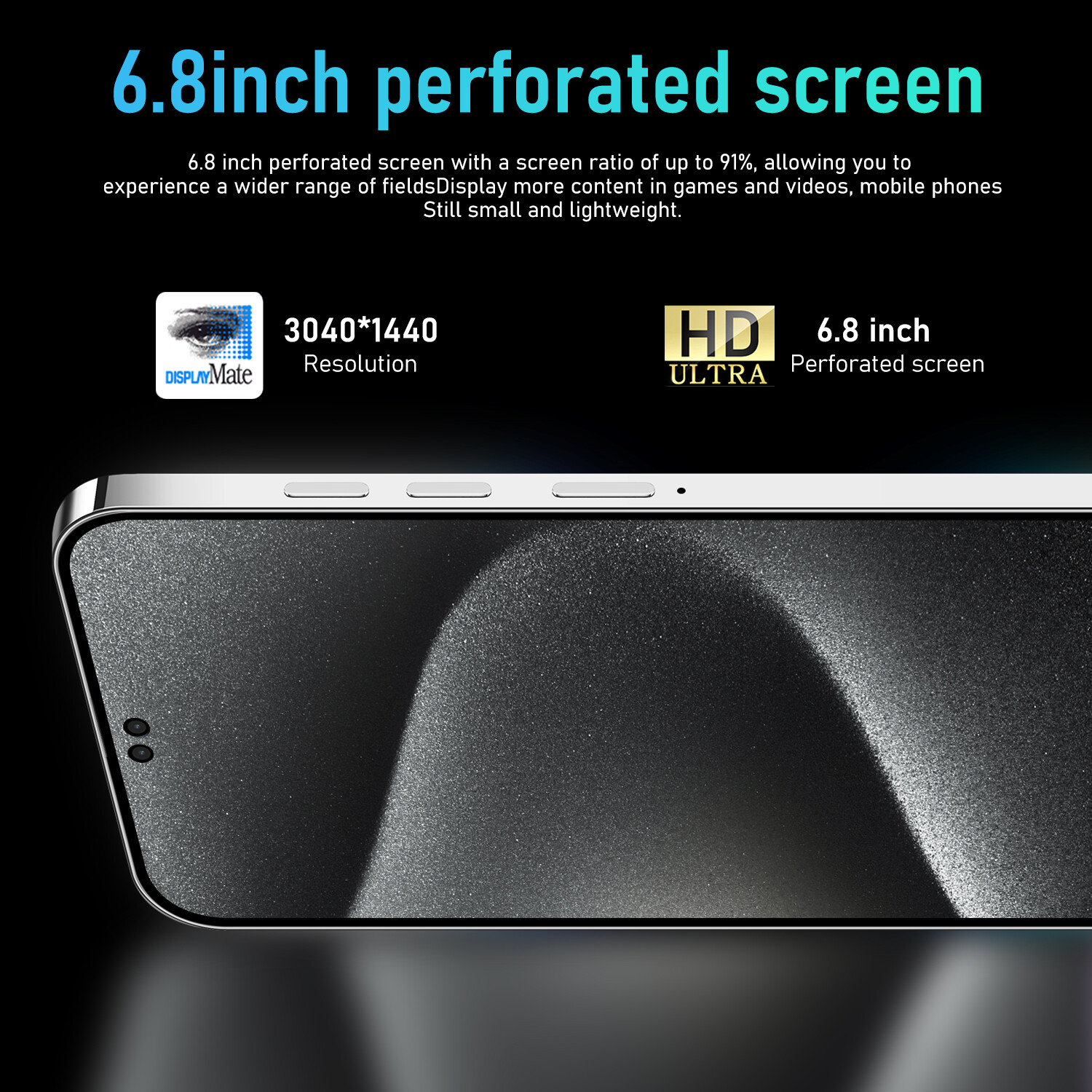 Unlocked Smartphone G14 Pro Max 5G 6.8″ 4GB+128GB Android Cell Phone 5000mAh