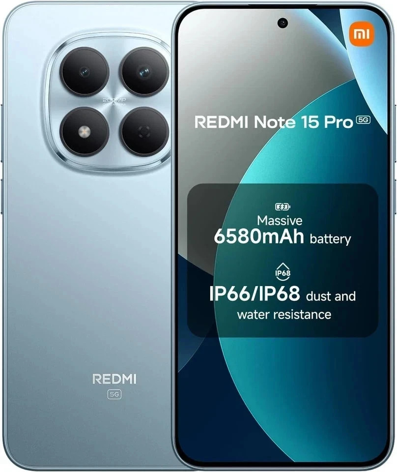 Xiaomi Redmi Note 15, 15 Pro,15 Pro+ 5G – Dual SIM (Unlocked) BRAND NEW