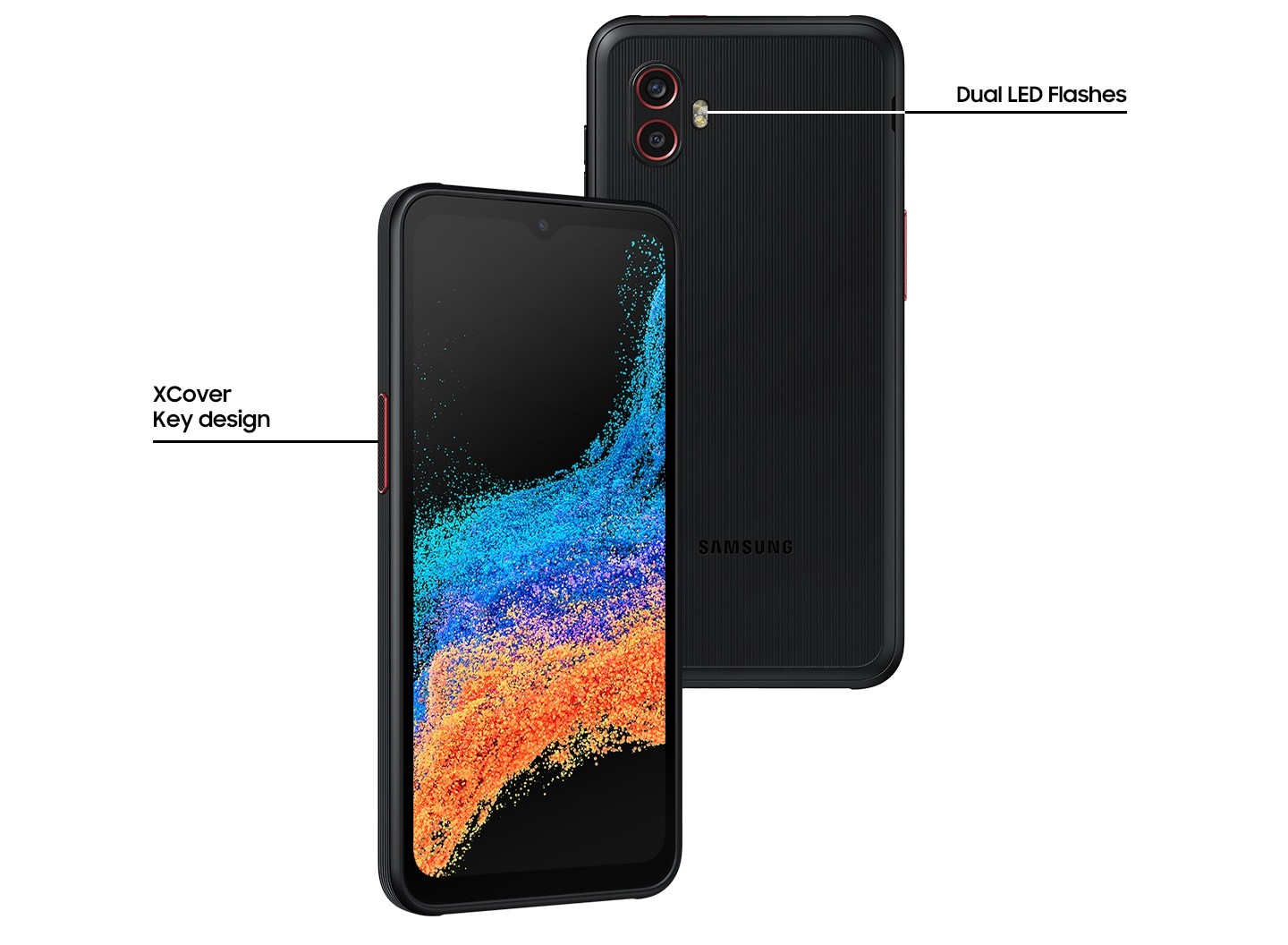Samsung Galaxy XCover6 Pro 5G 6.6″ 6GB+128GB 50MP AT&T GSM Unlocked (SM-G736U)