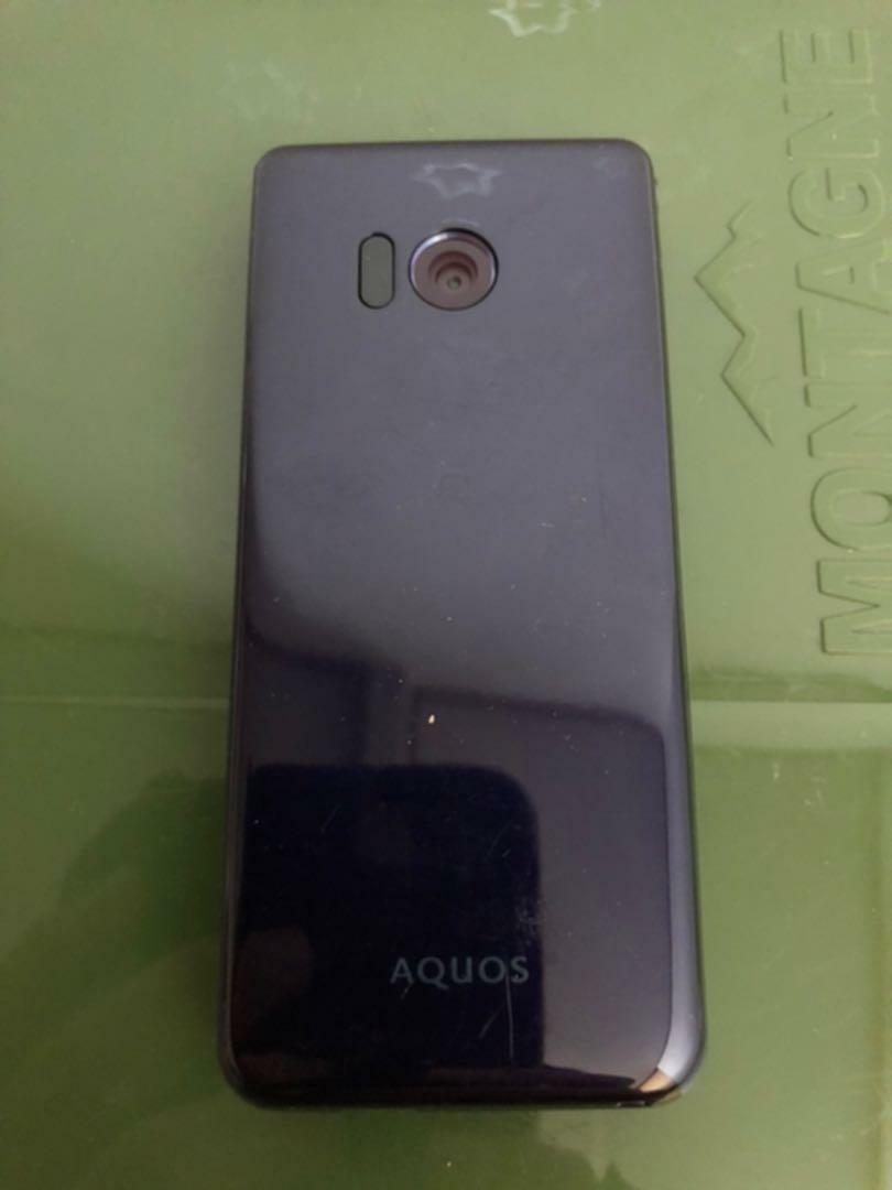 SHARP AQUOS KEITAI SH-01J DOCOMO Android Flip Phone Unlocked Black
