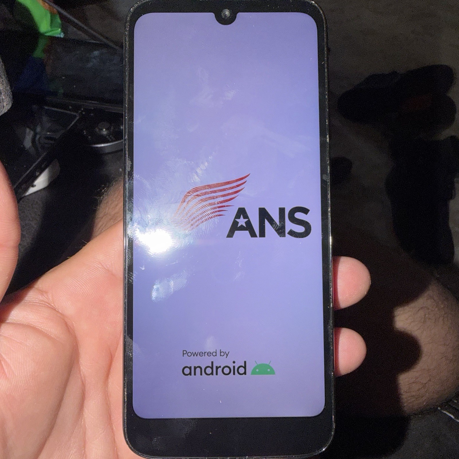 2x ANS Artia Android Smartphone, Bar Style Cell Phone, Gray Color