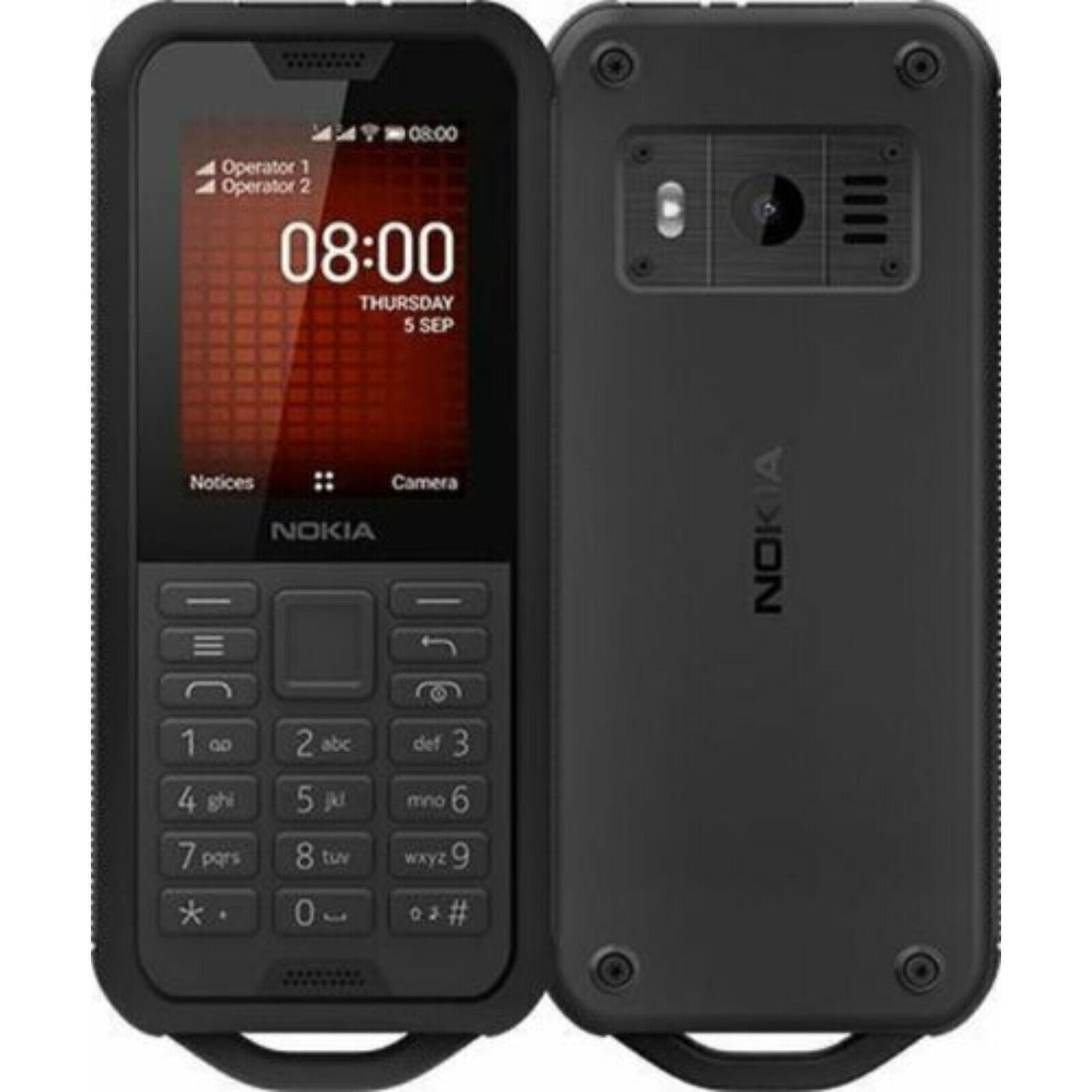 Nokia 800 Tough 4G Dual SIM 4GB Dual SIM Unlocked KaiOS SmartPhone