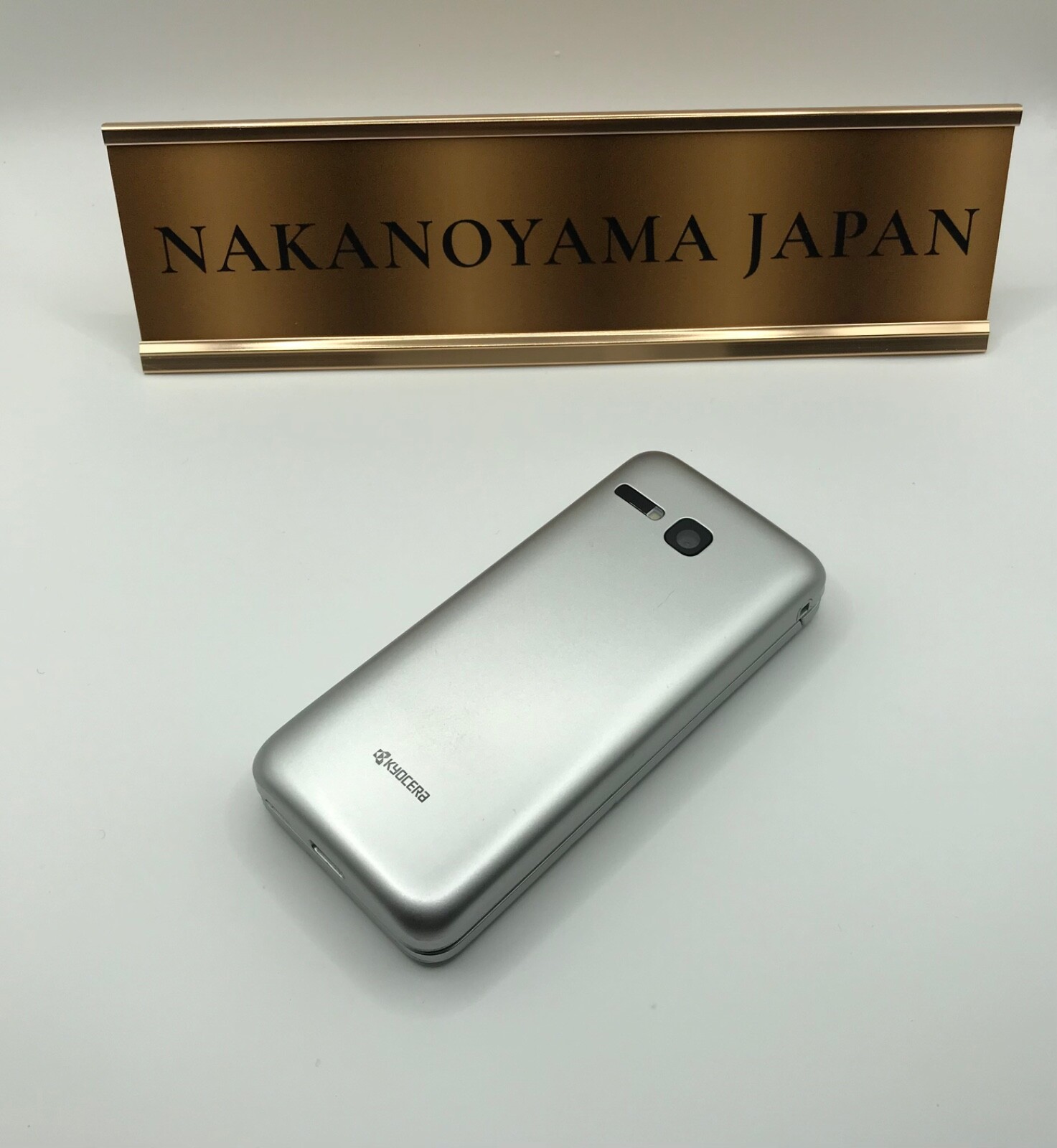 KYOCERA 902KC DIGNO KEITAI 3 ANDROID FLIP PHONE Silver UNLOCKED