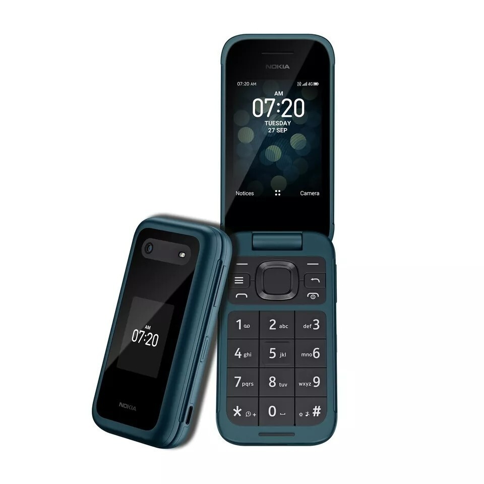 Nokia 2780 Flip 4G LTE 512MB 5MP Single SIM 2.7″ seal Original phone Unlocked