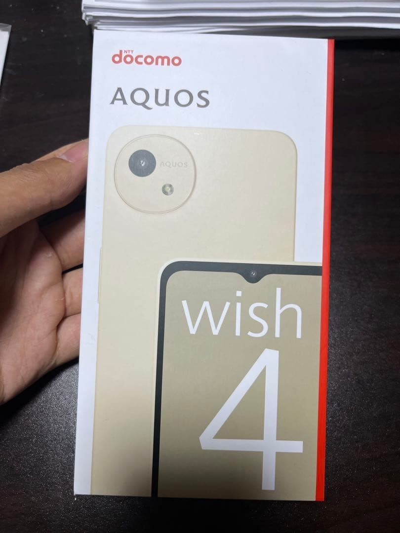 SHARP AQUOS wish4 White Ram 4GB/64GB Rom 6.6 InchAndroid14 SIMFREE