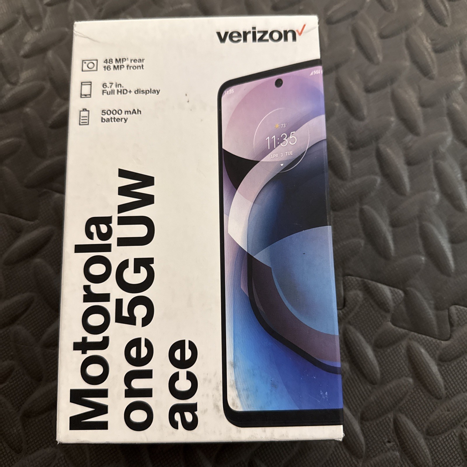 Motorola One 5g UW Ace 6.7 in Full HD 48MP Verizon Prepaid Phone
