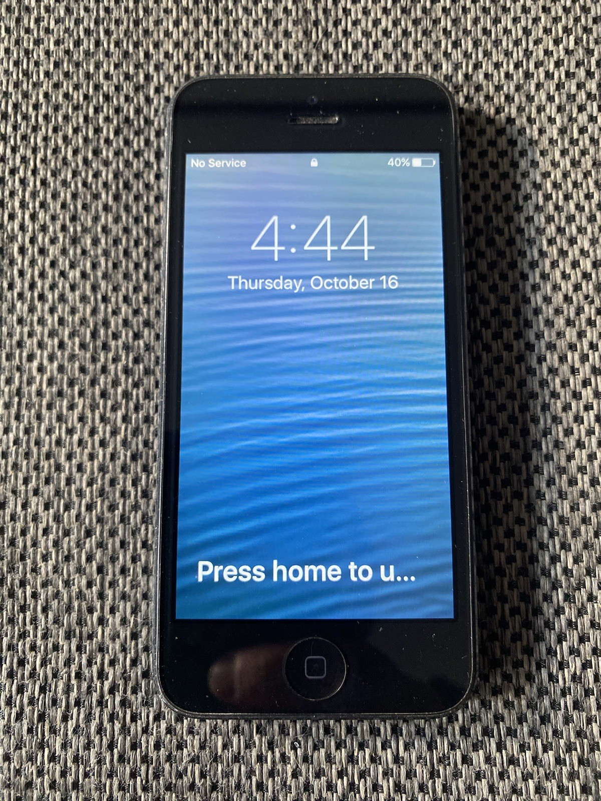 Apple iPhone 5 Black Slate, 16GB, A1429, PARTS/REPAIR ONLY Unknown Specs