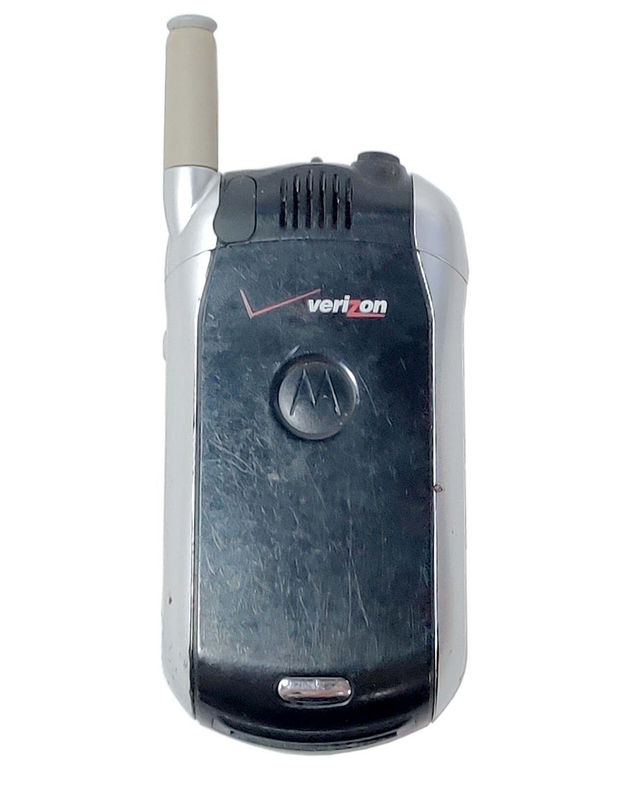 Motorola V276 Verizon Flip Cell Phone Black/Silver CDMA Cam Compact 2G Grade C