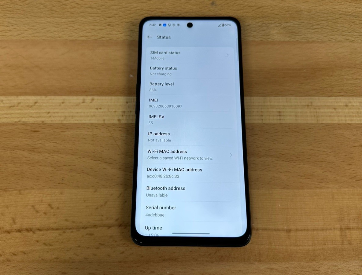 T-Mobile OnePlus Nord N30 5G CPH2515 128GB 6.72″ (Chromatic Gray)