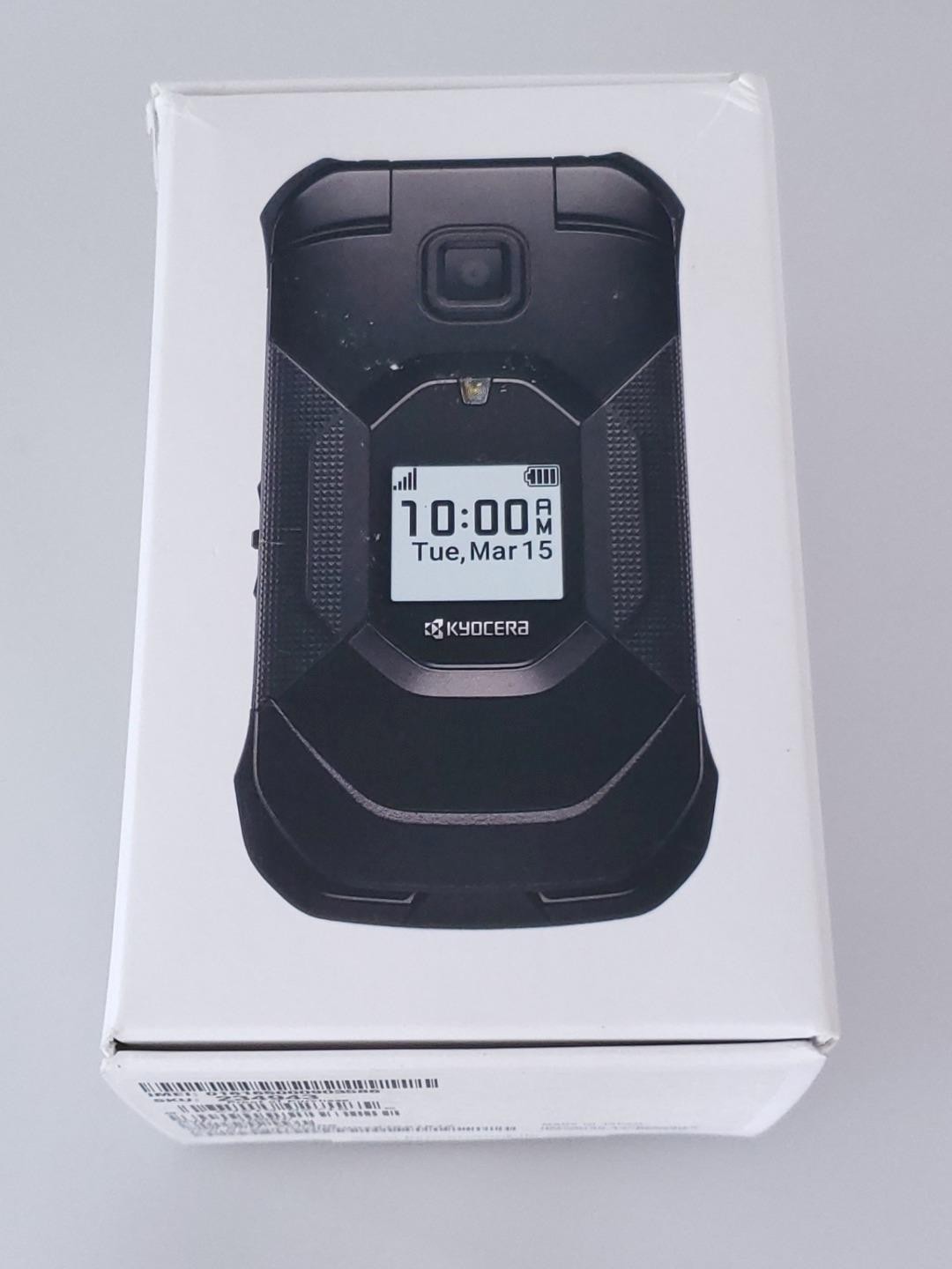 New Kyocera DuraXA Equip (2.6-inch) Flip Phone (E4831) Unlocked – 16GB/Black