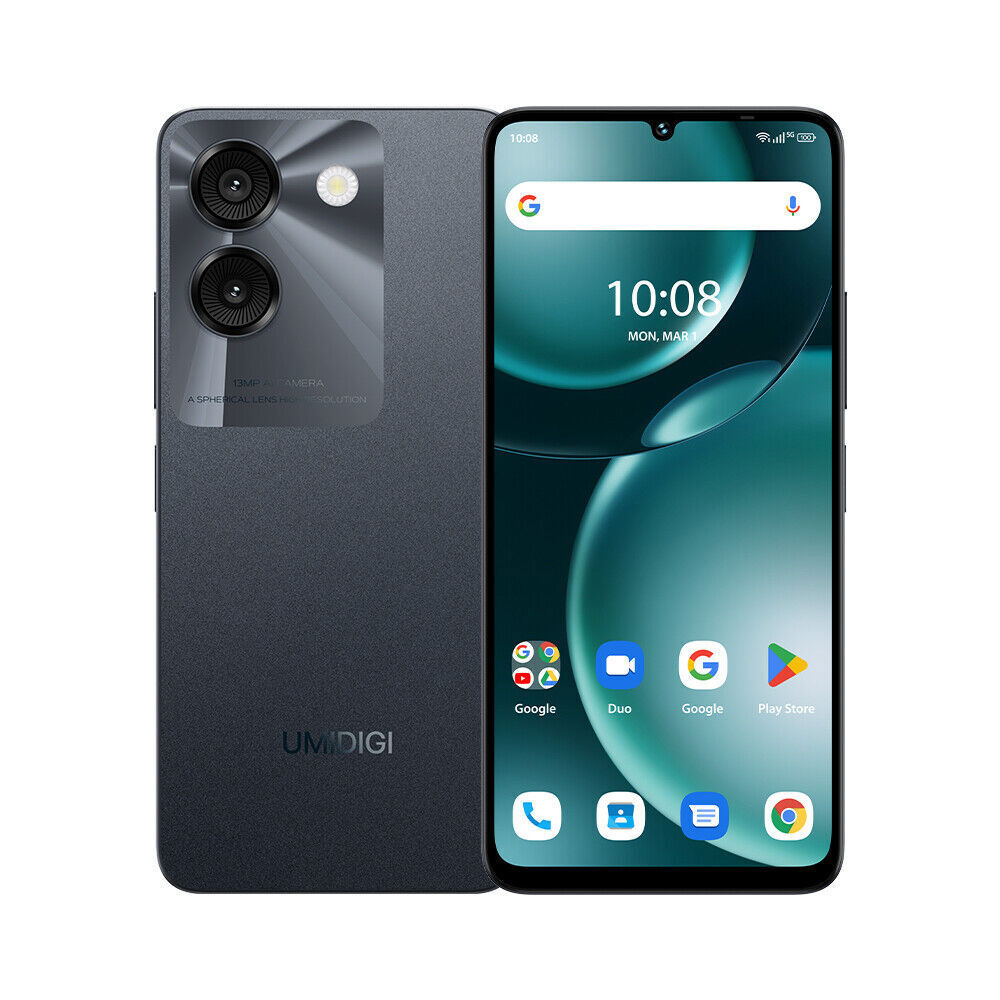UMIDIGI G9A 4GB+64GB 6.75” Dual SIM Octa Core Unlocked Android 14 Smartphone