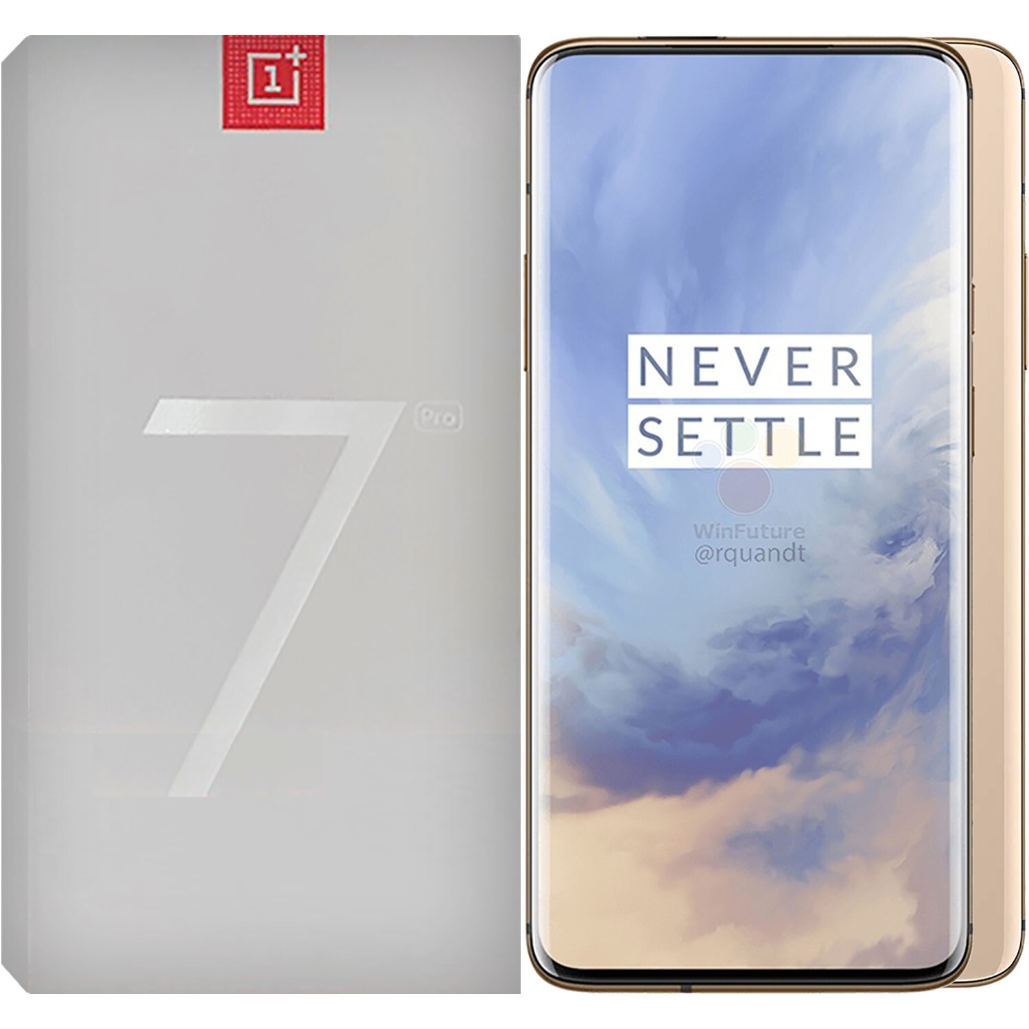 OnePlus 7 Pro 4G Almond 256GB + 8GB Dual-SIM Unlocked GSM NEW