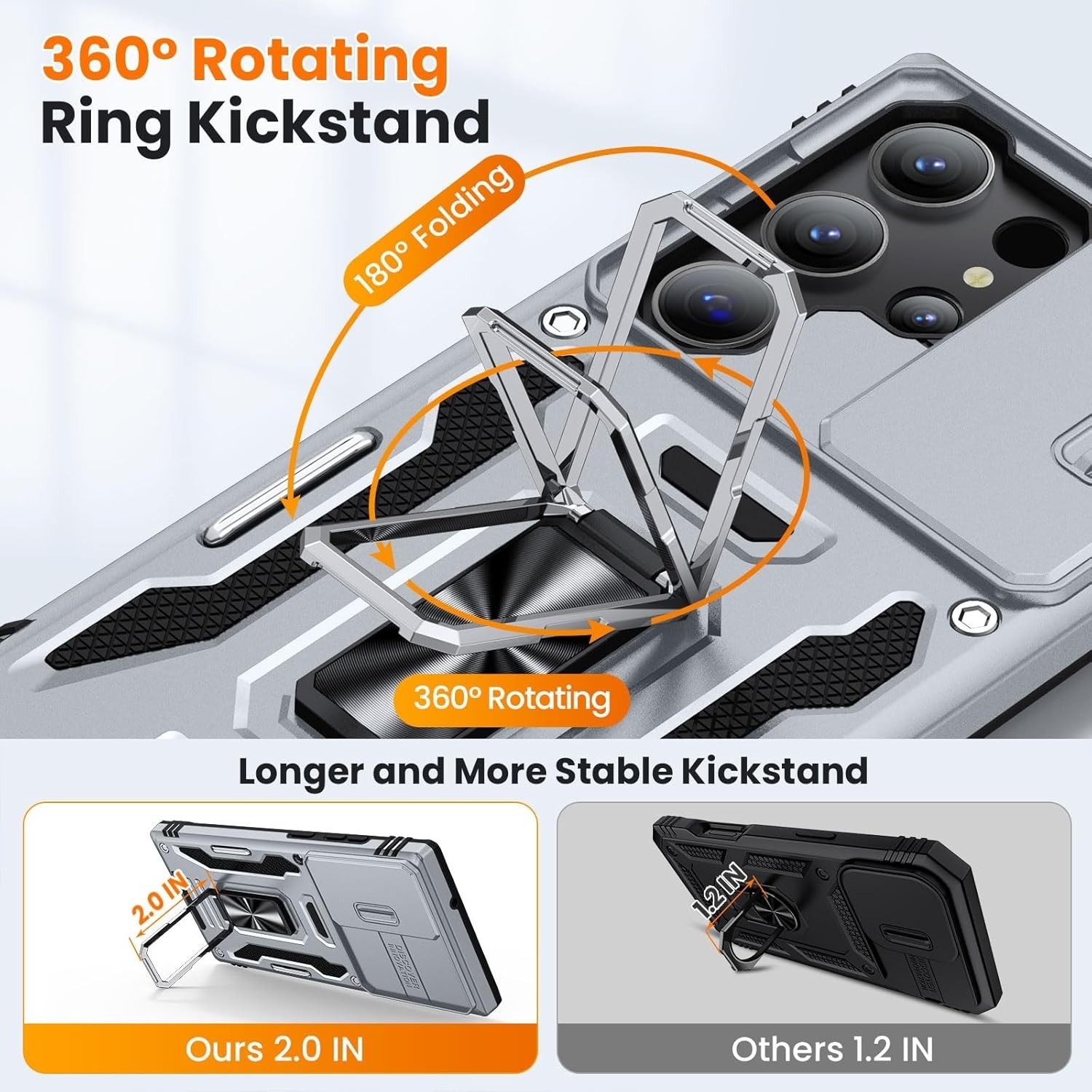 For Samsung Galaxy S24 Ultra Case Military Grade & shockproof Protective cover